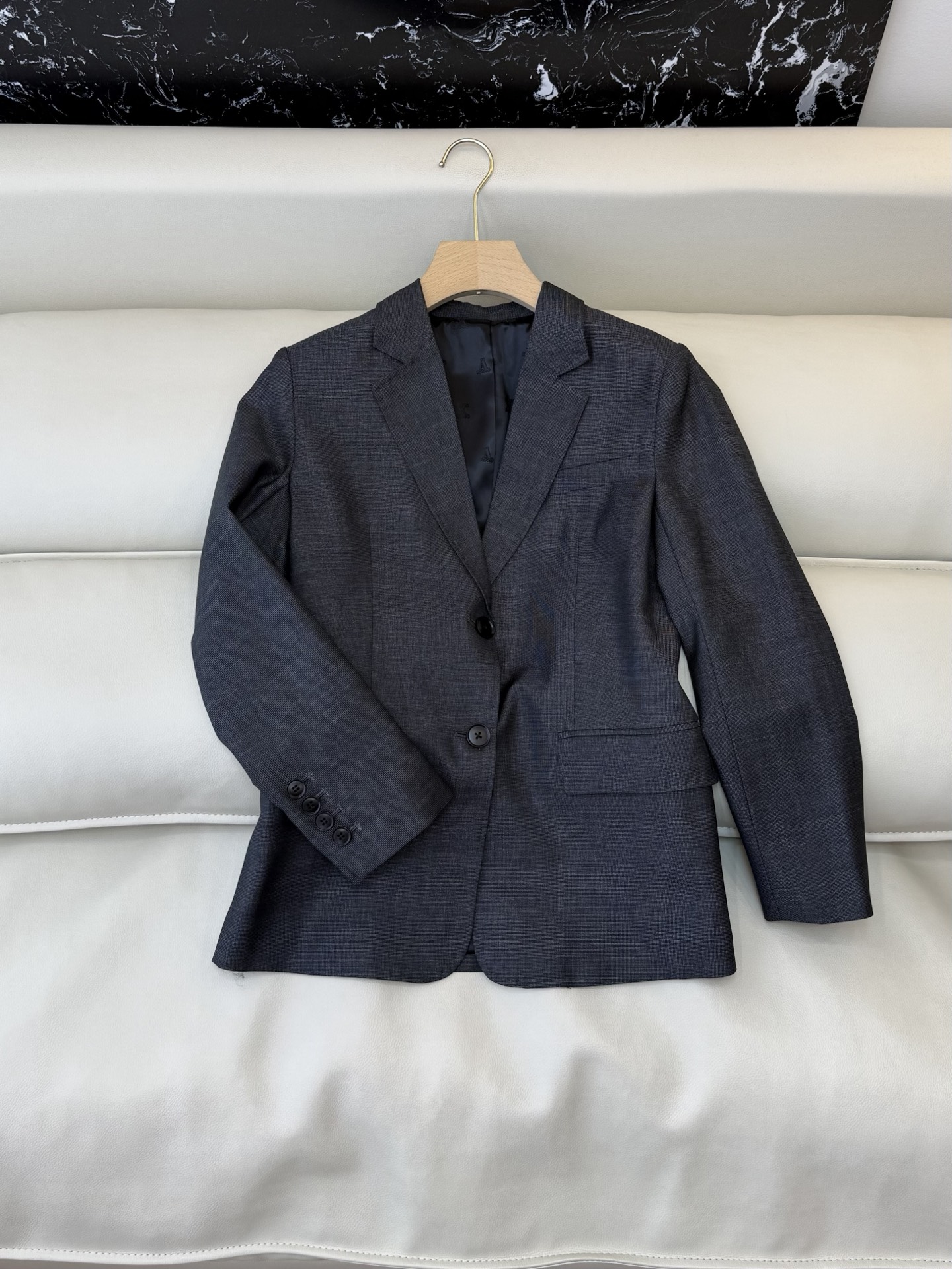 TF0101#新款套装。Max mara 70%羊毛 长袖西装外套➕长裤套装 两色36/38/40/42