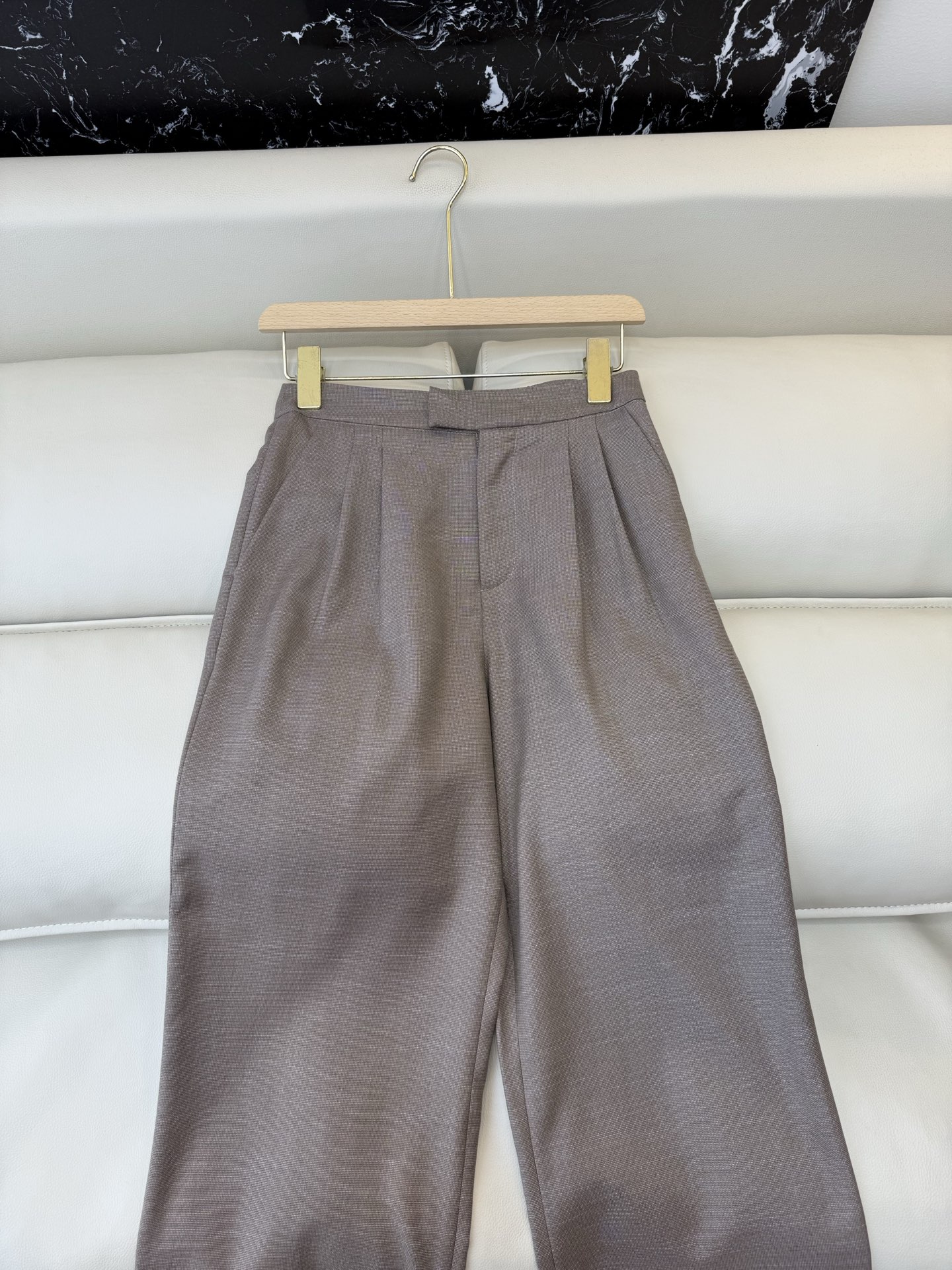 TF0101#新款套装。Max mara 70%羊毛 长袖西装外套➕长裤套装 两色36/38/40/42