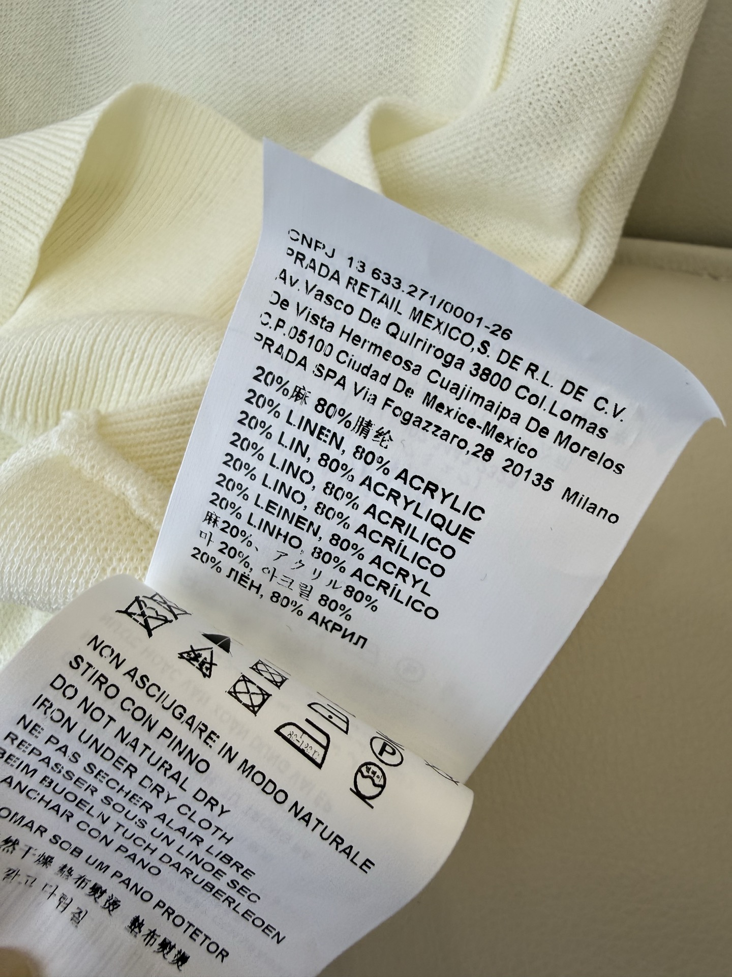 AW059#新款针织上衣‼️PR三角标 无袖针织上衣 三色 SML