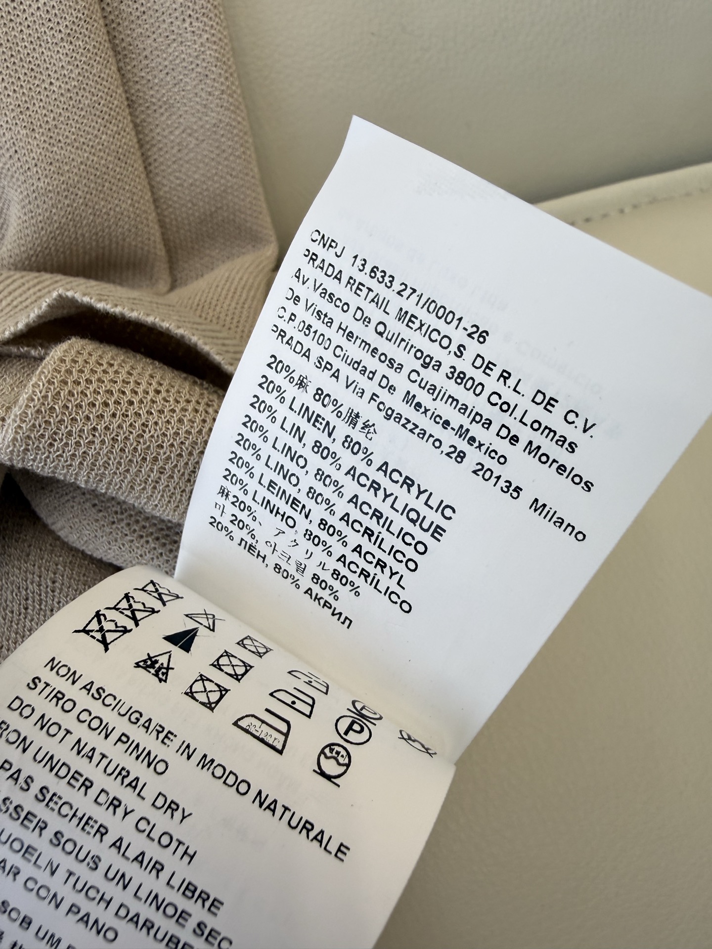 AW059#新款针织上衣‼️PR三角标 无袖针织上衣 三色 SML