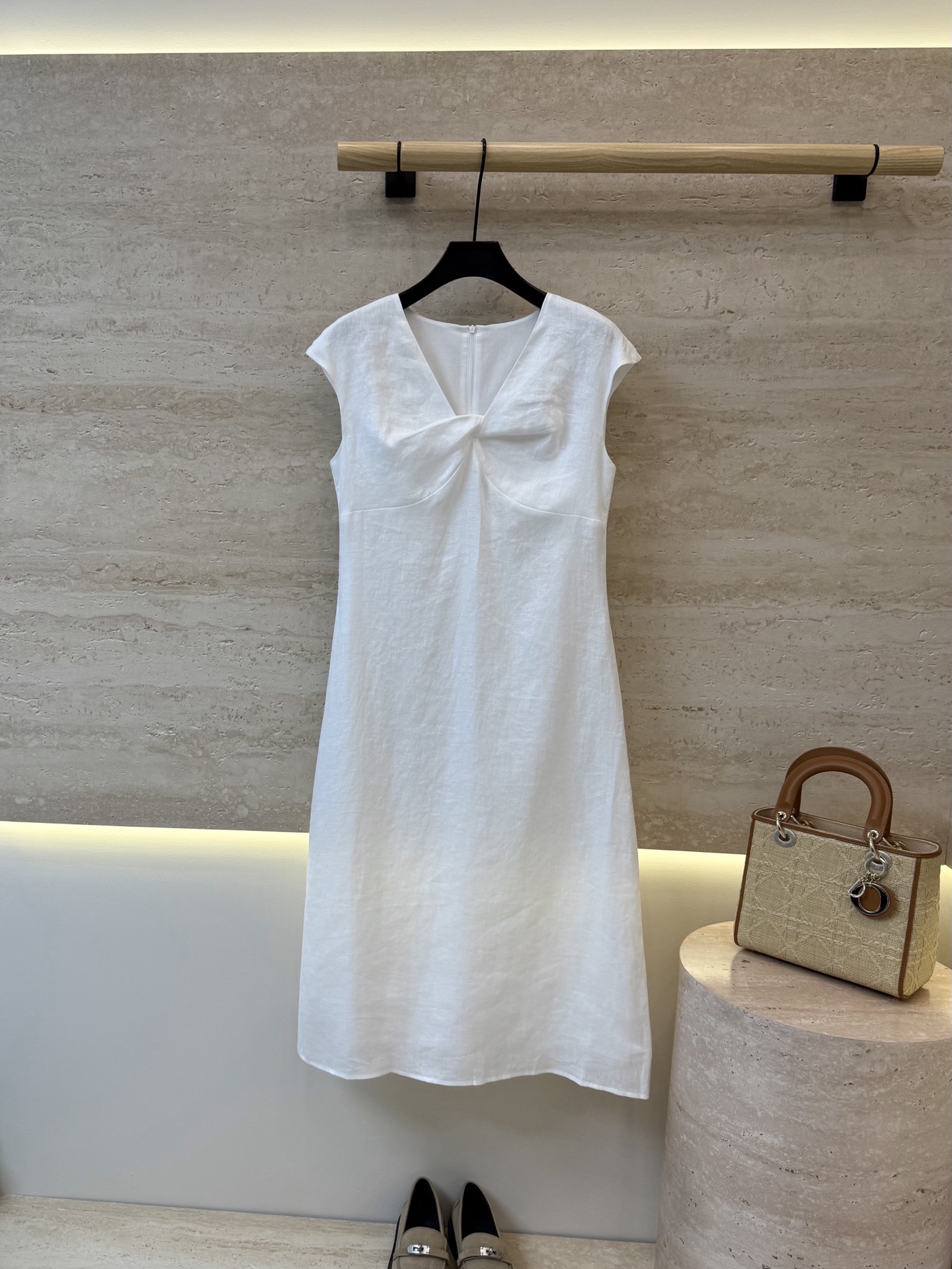 NO:932124,YM0143#New Dress p Linen Sleeveless Dress White Brown SMLXL, Women's Clothing, Skirts,19860909YM0143#新款连衣裙p 亚麻 无袖连衣裙 白色 咖色 SMLXL,女装,skirts,,Women's clothing
