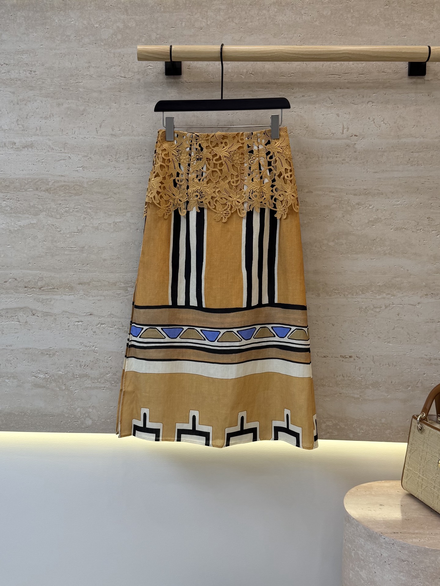 NO:932474,XM024# New Skirt Ethnic Style Printed 70 Tencel 30 Linen Water-soluble Lace Skirt Yellow SMLXL, Women's Clothing, Skirts,19860909XM024#新款半裙 民族风 印花 70天丝 30亚麻 水溶蕾丝半裙 黄色 SMLXL,女装,skirts,,Women's clothing