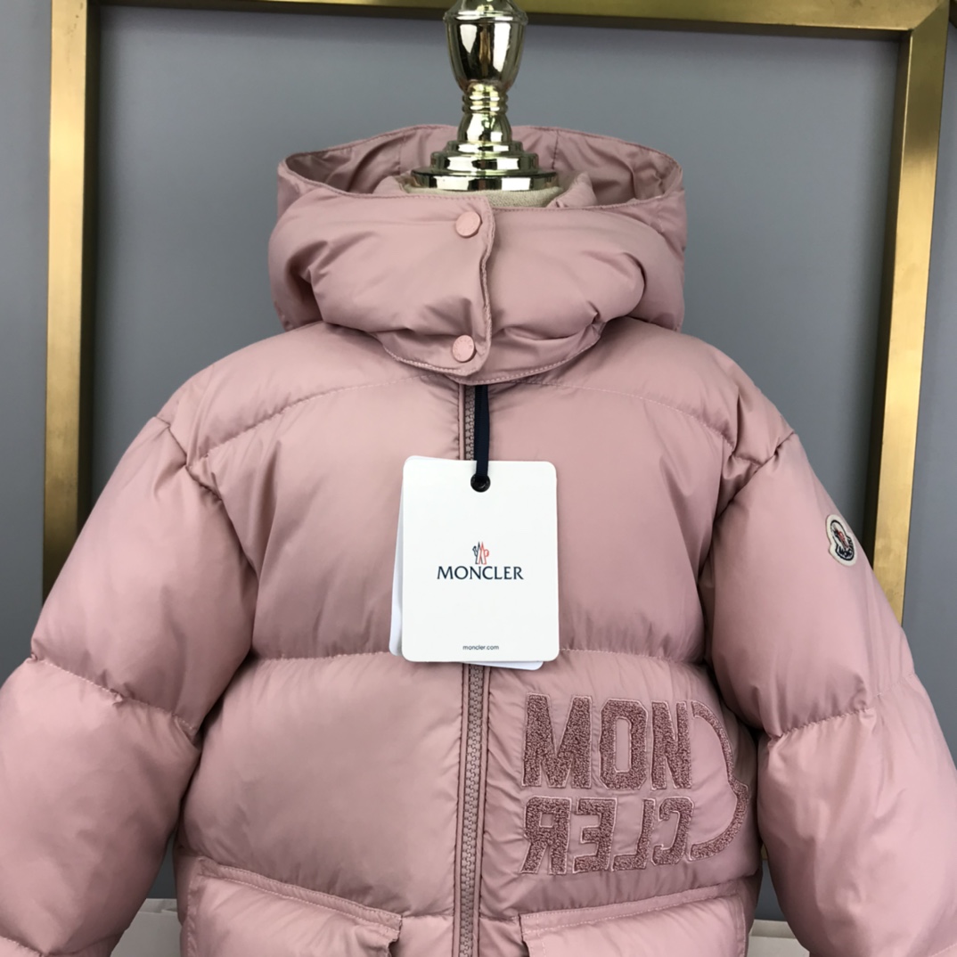 Moncle*2023.ss Child Bread Suit: Classic, Removable Hat, High-Quality Velvet, Various Sizes & Colors - 图片 3