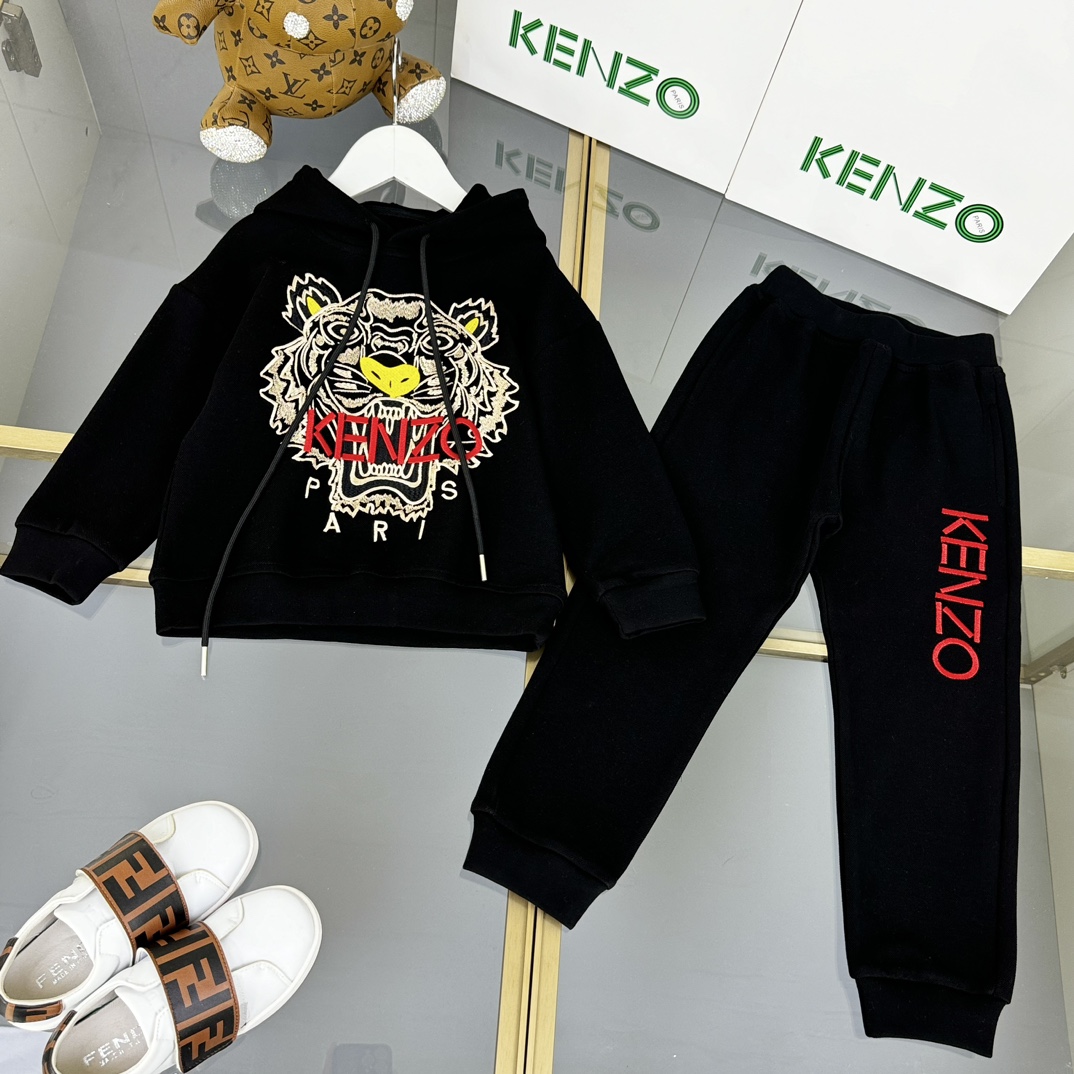 KENZO Odzież Odzież dziecięca Hafty Dzieci Dziewczyna Unisex Bawełna