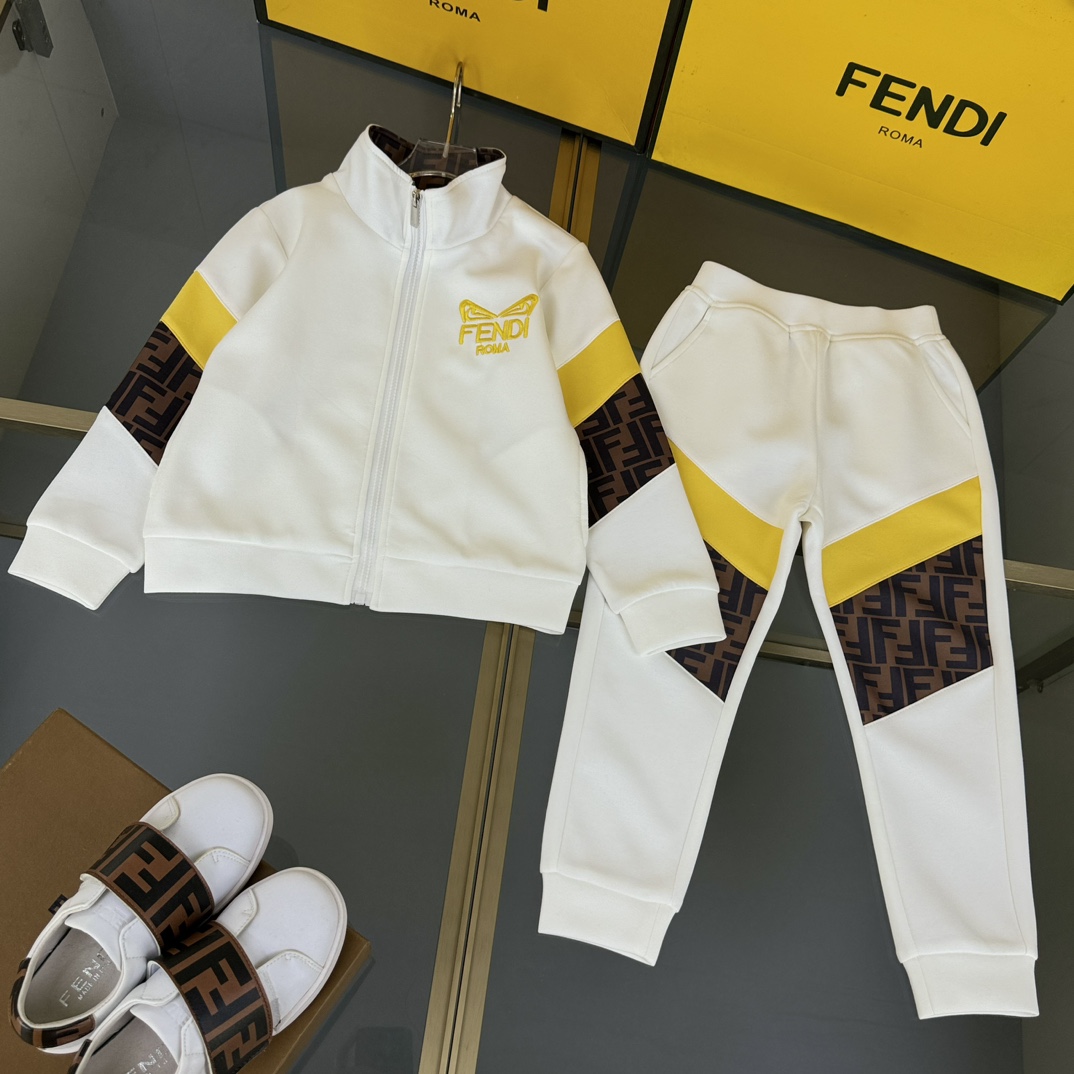 Fendi Podróbka
 Odzież Odzież dziecięca Łączenie Dzieci Dziewczyna Unisex Bawełna