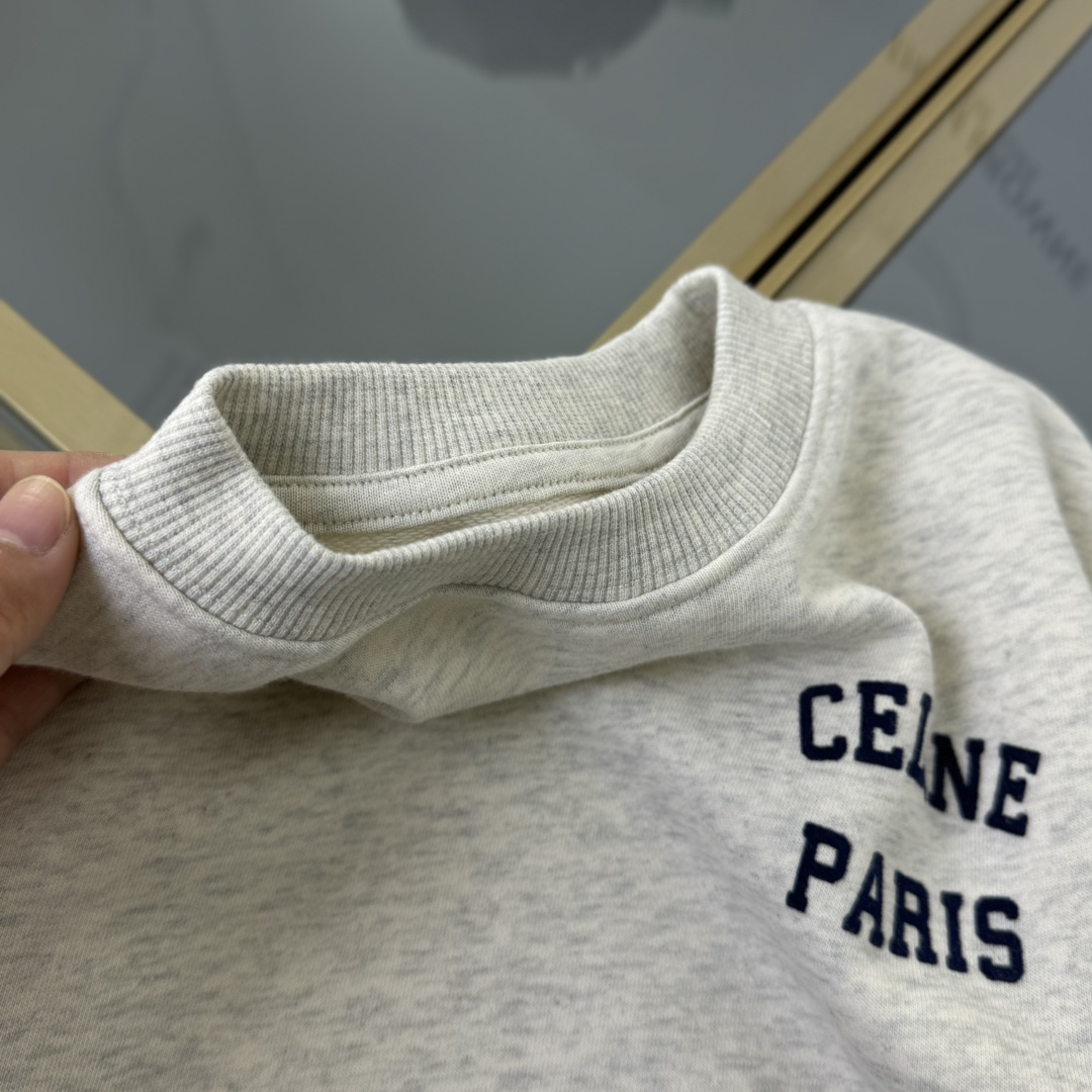 2024 Autumn Fashion: Pure Cotton Round-Collar Design in Various Sizes - 图片 5