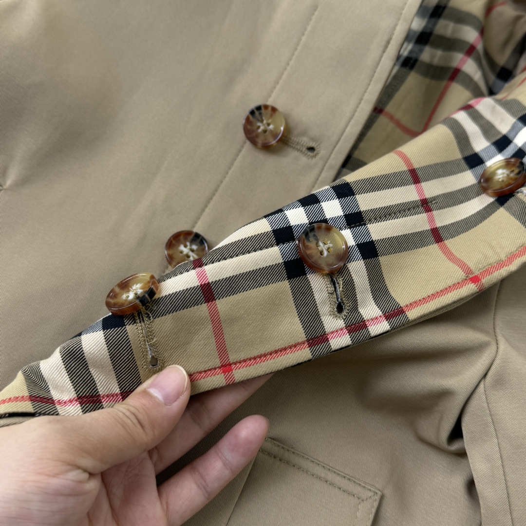 High-Profile BBR Double-Coloured Jacket for Men and Women, 100-150cm Fit - 图片 7