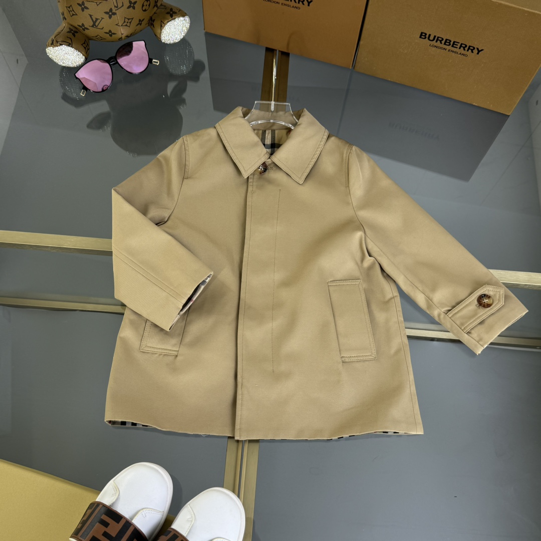 High-Profile BBR Double-Coloured Jacket for Men and Women, 100-150cm Fit - 图片 3