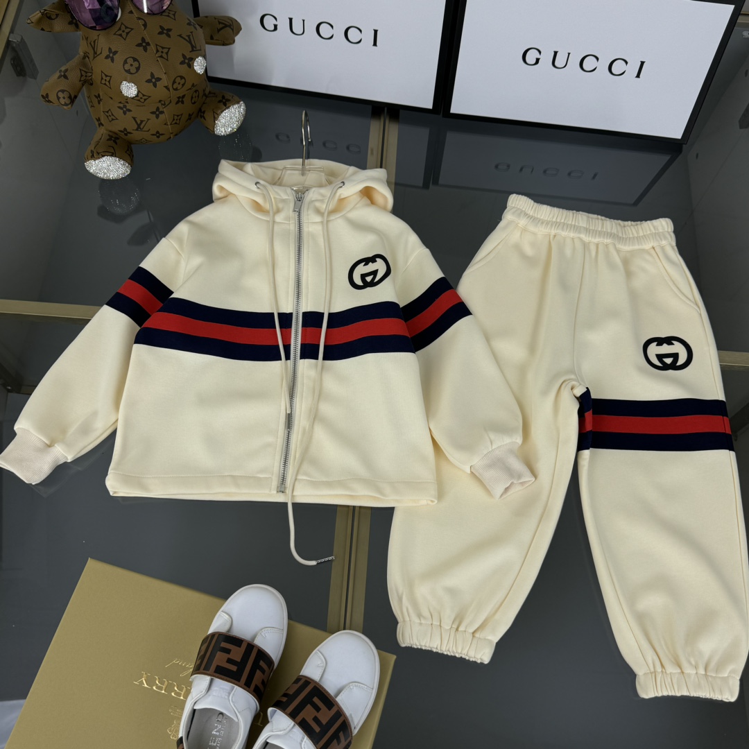 Gucci Odzież Odzież dziecięca Dzieci Dziewczyna Unisex Bawełna