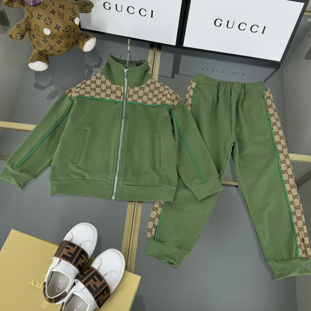 Gucci Odzież Odzież dziecięca Łączenie Dzieci Dziewczyna Unisex Bawełna