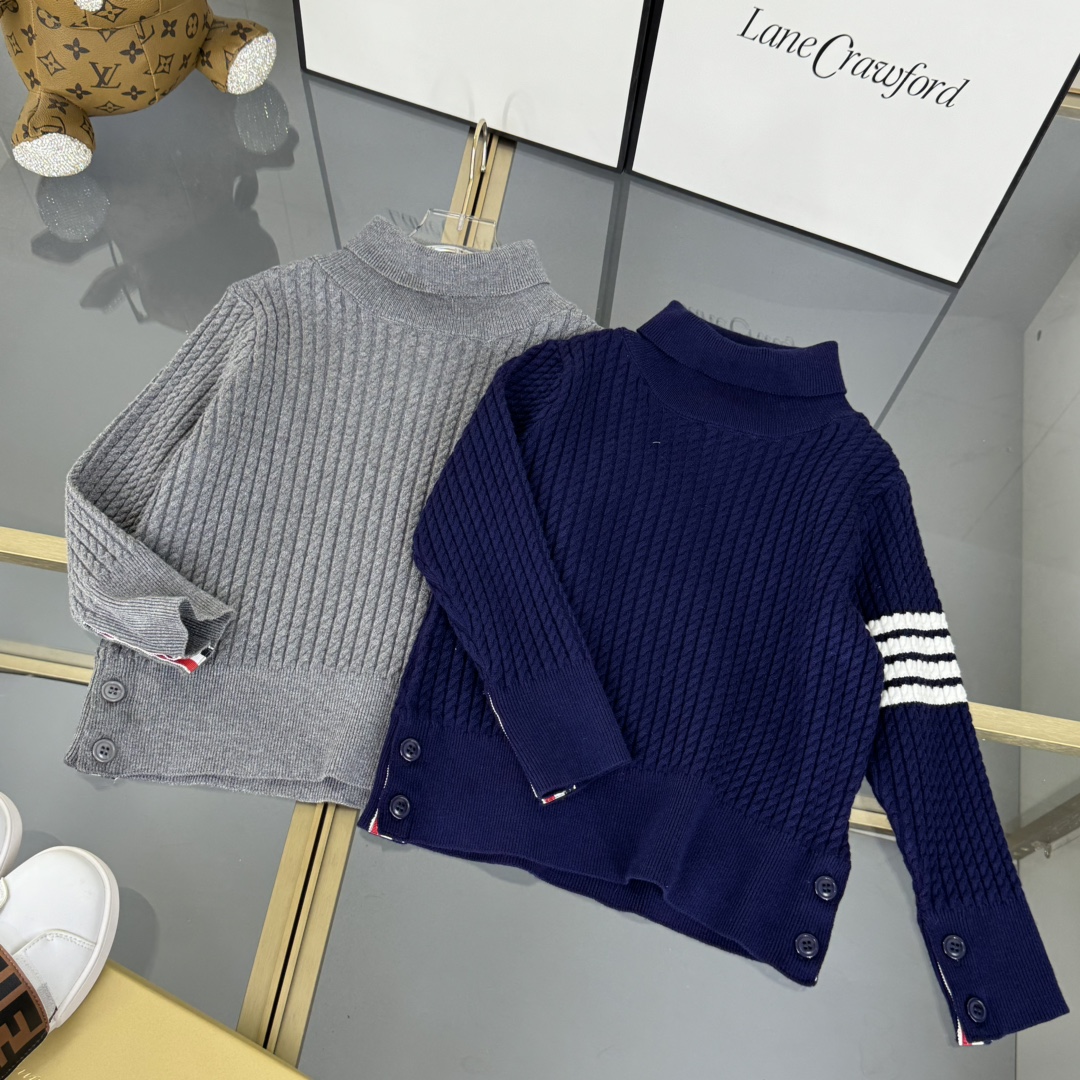 Classic Cosmopolitan Knit Sweaters for Boys and Girls, Sizes 110-160, Picture Color. - 图片 2