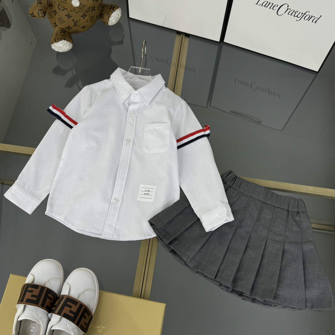 2024 Girls’ School Style Clothing Collection: Comfortable, Elegant, and Stylish Sizes 100-160 - 图片 1