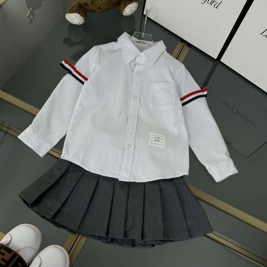 2024 Girls’ School Style Clothing Collection: Comfortable, Elegant, and Stylish Sizes 100-160 - 图片 2