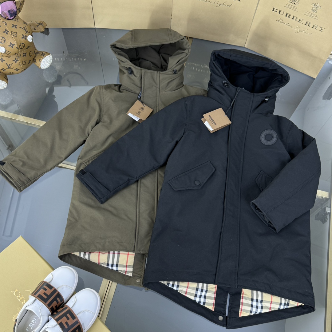 2024.ssAutumn New @BBR* Long Fowl: Windproof, Warm, Fashionable Outdoor Stock - 图片 2