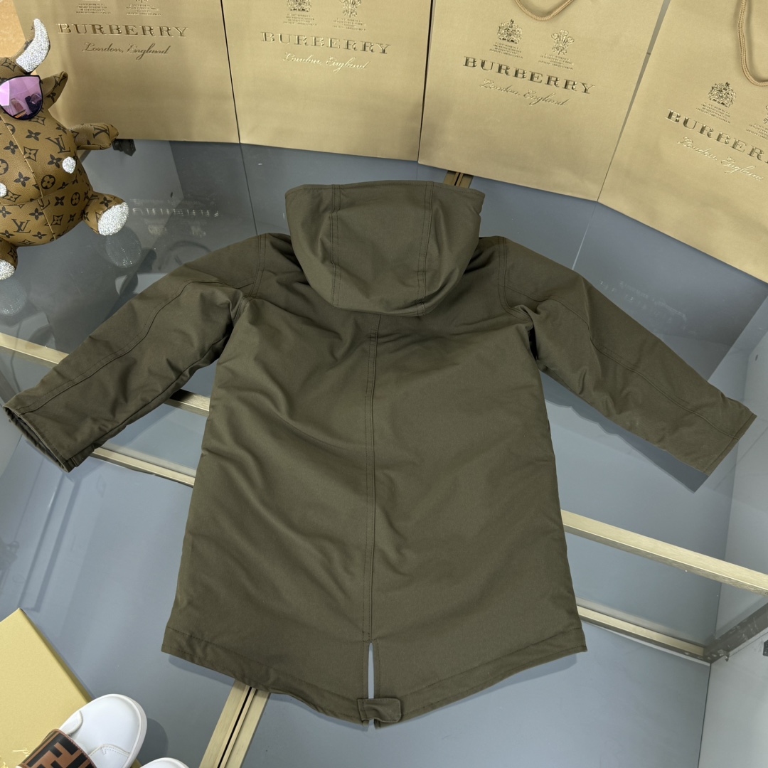 2024.ssAutumn New @BBR* Long Fowl: Windproof, Warm, Fashionable Outdoor Stock - 图片 9