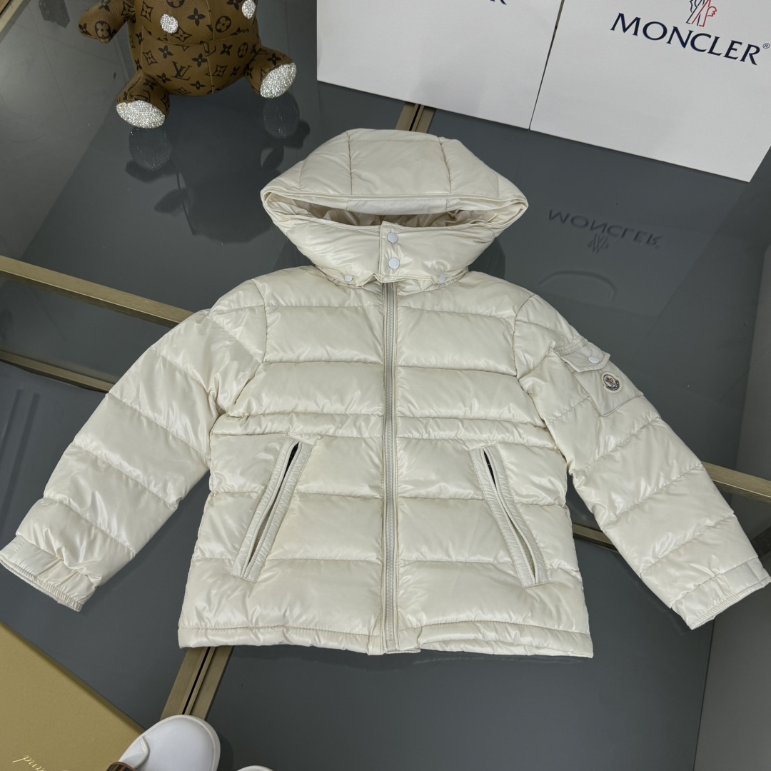 Moncler Odzież Płaszcze & kurtki Kurtka puchowa Odzież dziecięca Replika online
 Czarny Różowy Biały Dzieci Dziewczyna Unisex Biała kaczka w dół