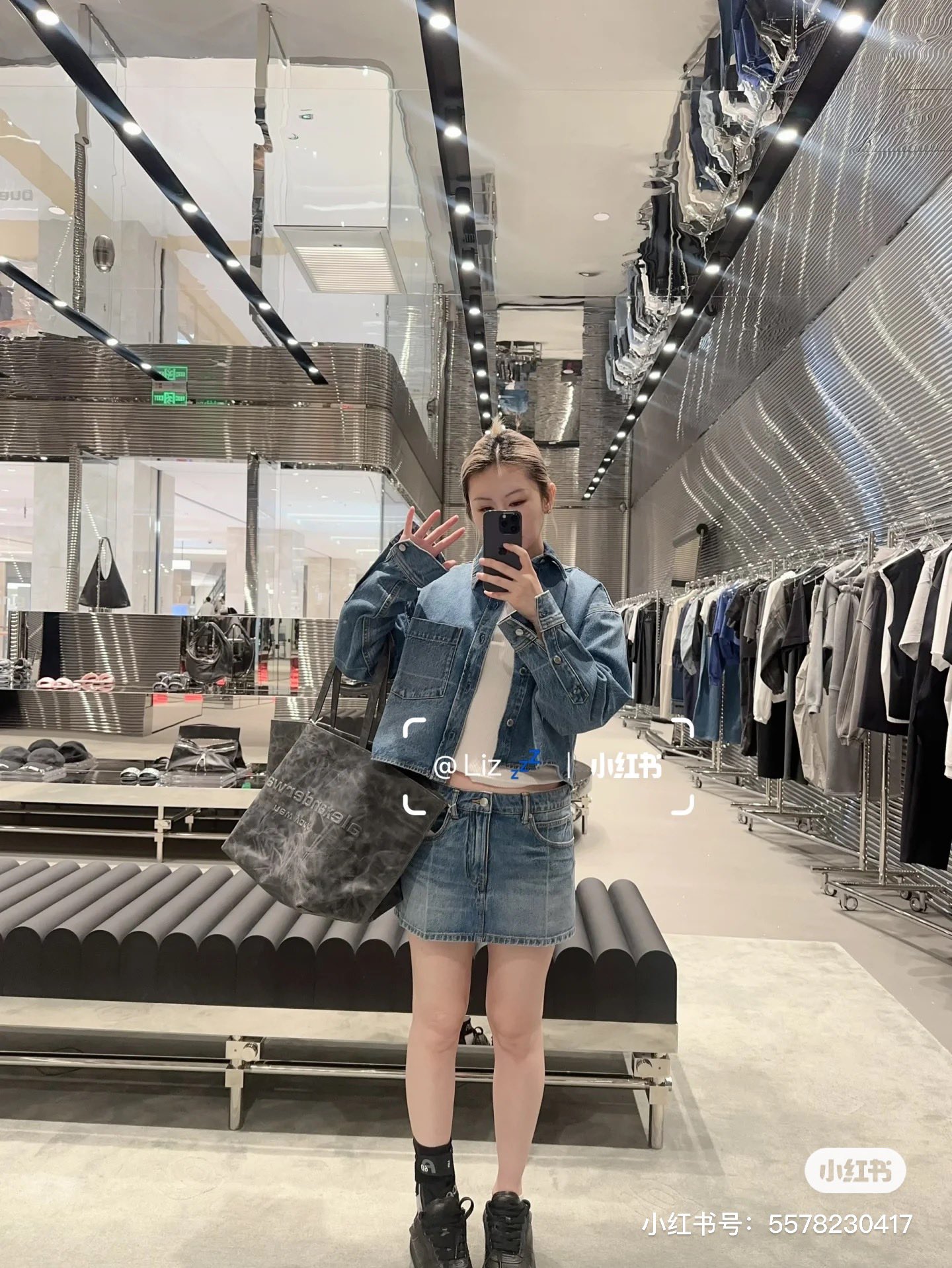 NO:657619,Upper body picture,,alexander wang19860909上身图,,alexander wang,Women's clothing