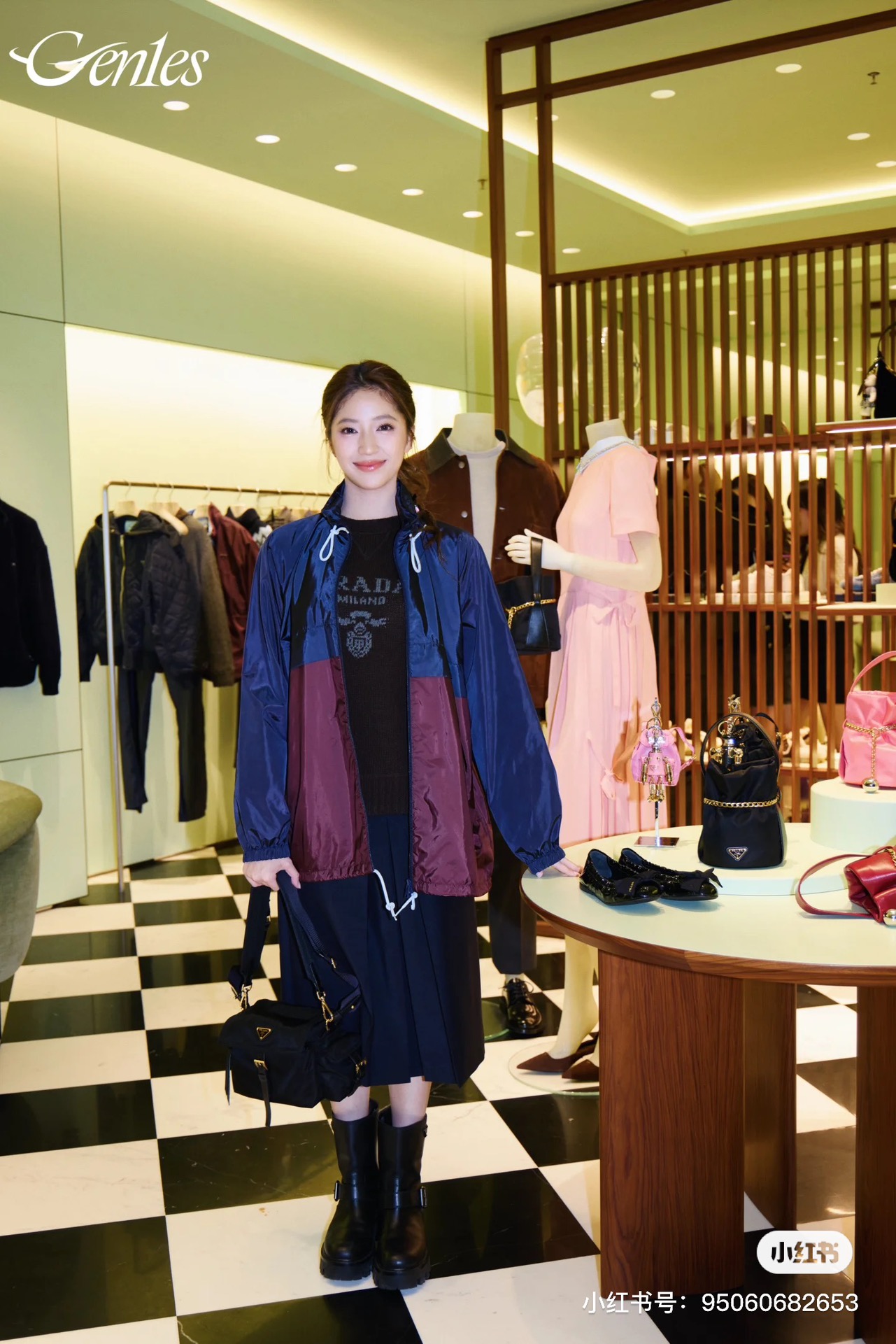 NO:702601,Ouyang Didi,Prada-clothing,prada,19860909欧阳娣娣,普拉达-服装,prada,,Women's clothing