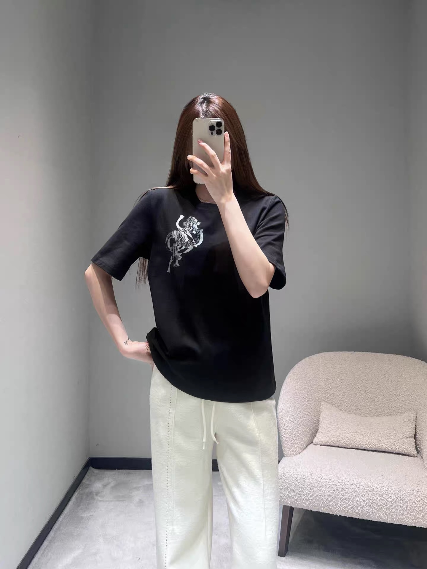 에르메스 여성 반팔 129681 Hermes T Shirt 썸네일 이미지