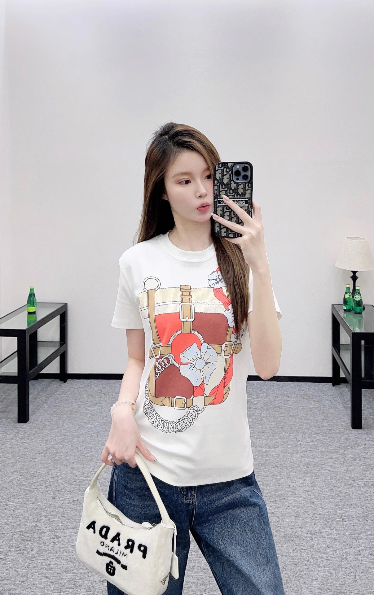 에르메스 여성 반팔 137028 Hermes T Shirt 썸네일 이미지