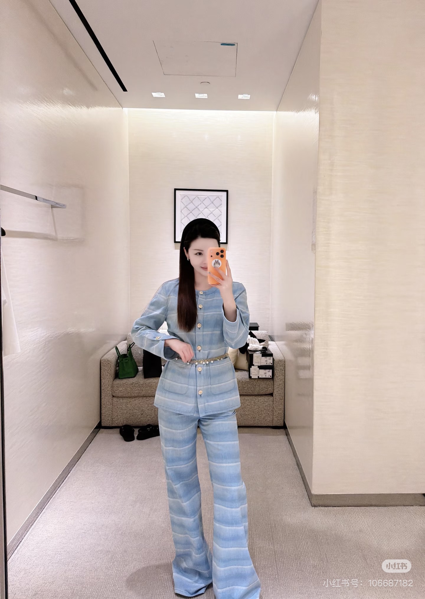 NO:702656,A set of outfits, Chanel-clothing, chanel,19860909一套穿搭,香奈儿-服装,chanel,,Women's clothing