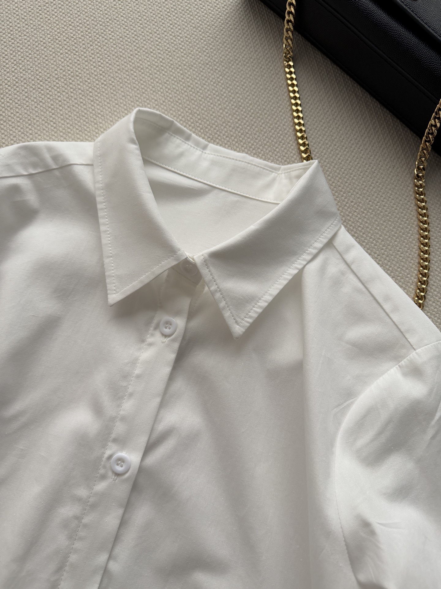 LV Shirt With Monogram String Tie