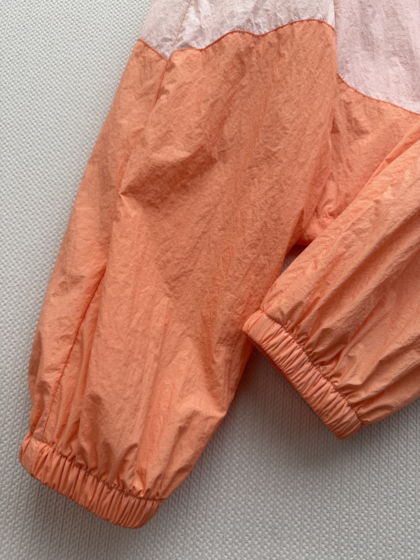 LV Chevron Colorblock Short Hooded Windbreaker