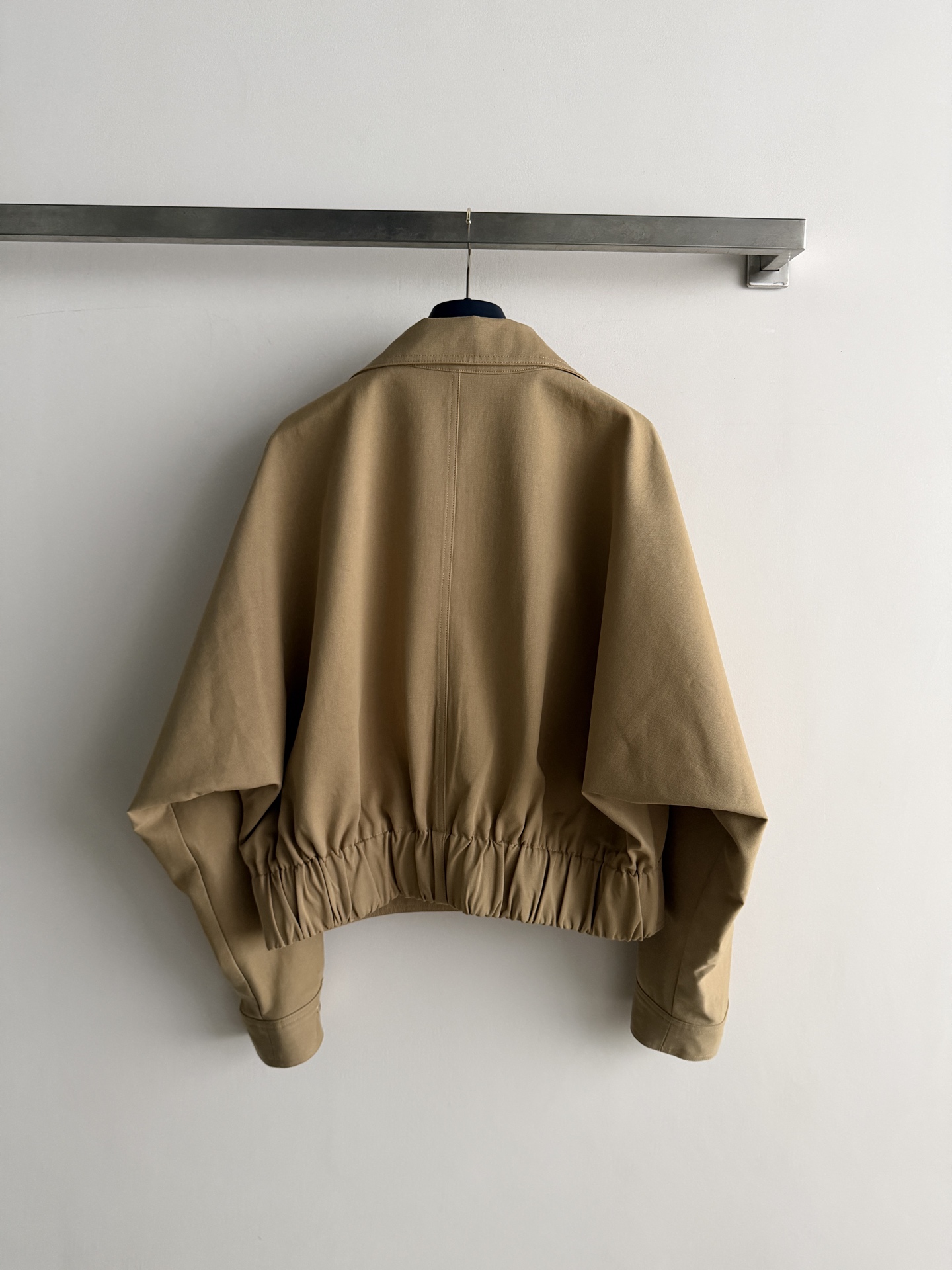  LV Double Layer Lapel Gold Button Short Jacket
