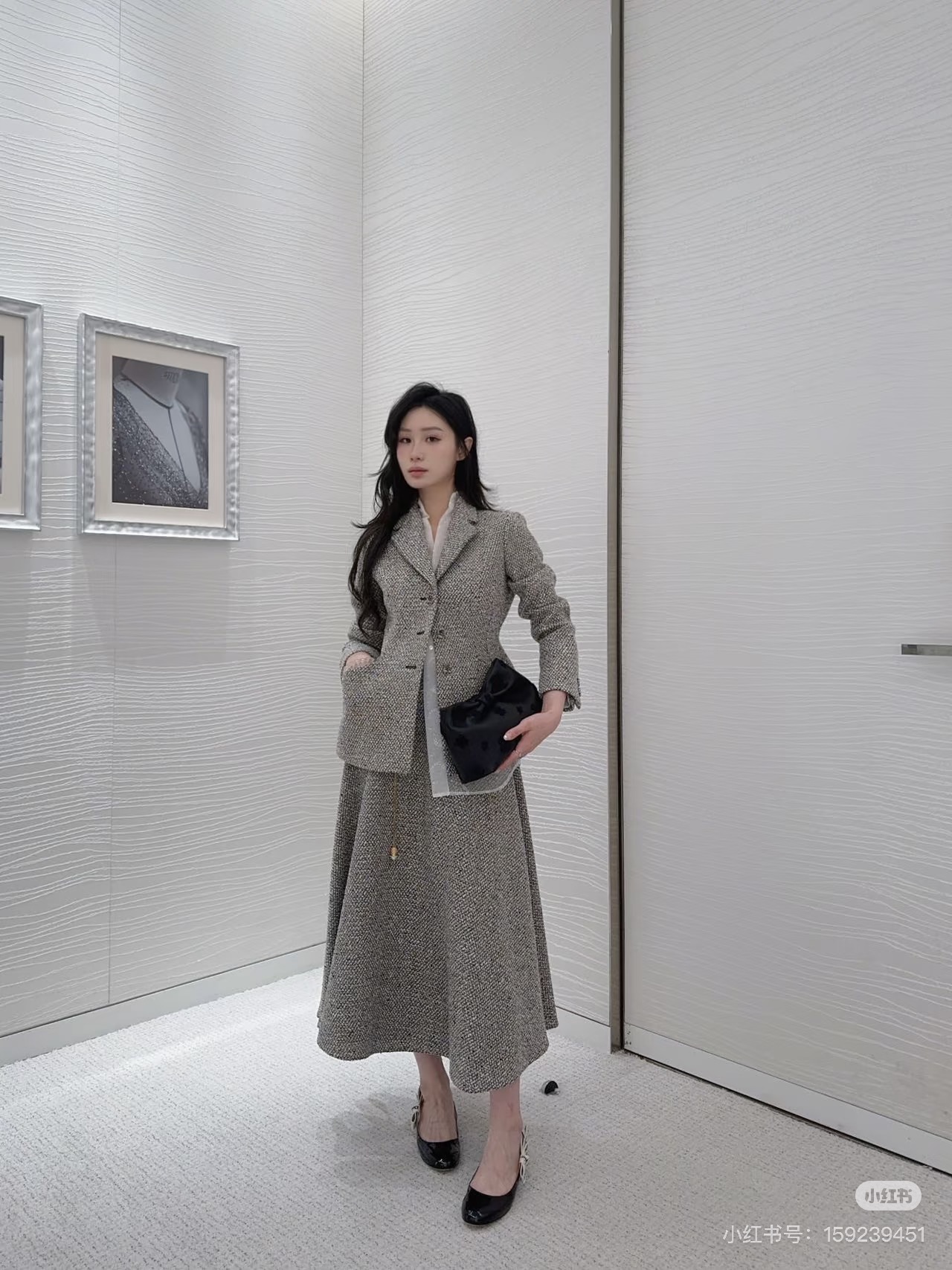 NO:932841,A high-end and elegant set~,,19860909一套高级优雅～,,,Women's clothing
