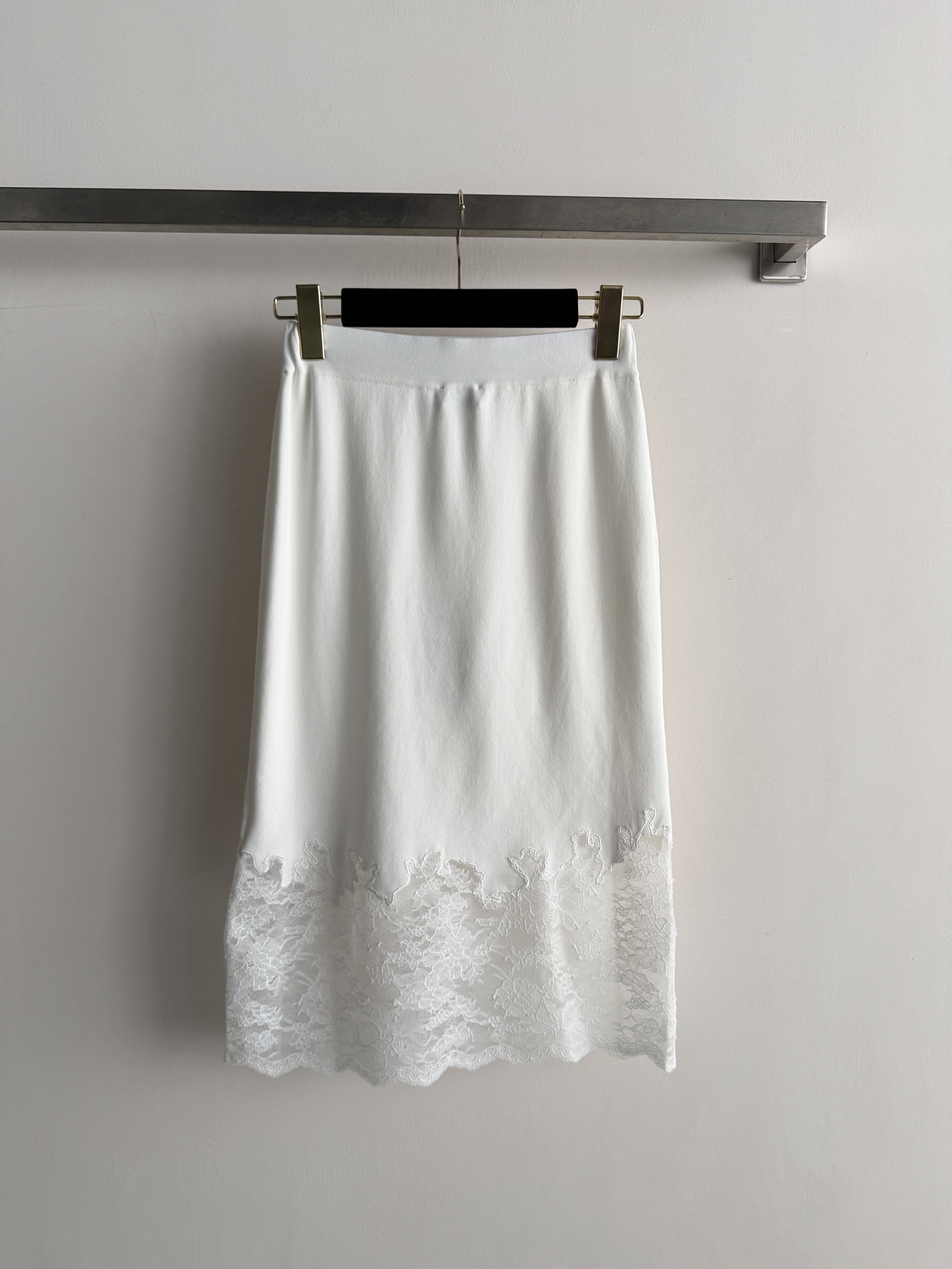 Chanel Lace Patchwork Camisole & Mid-length Skirt 