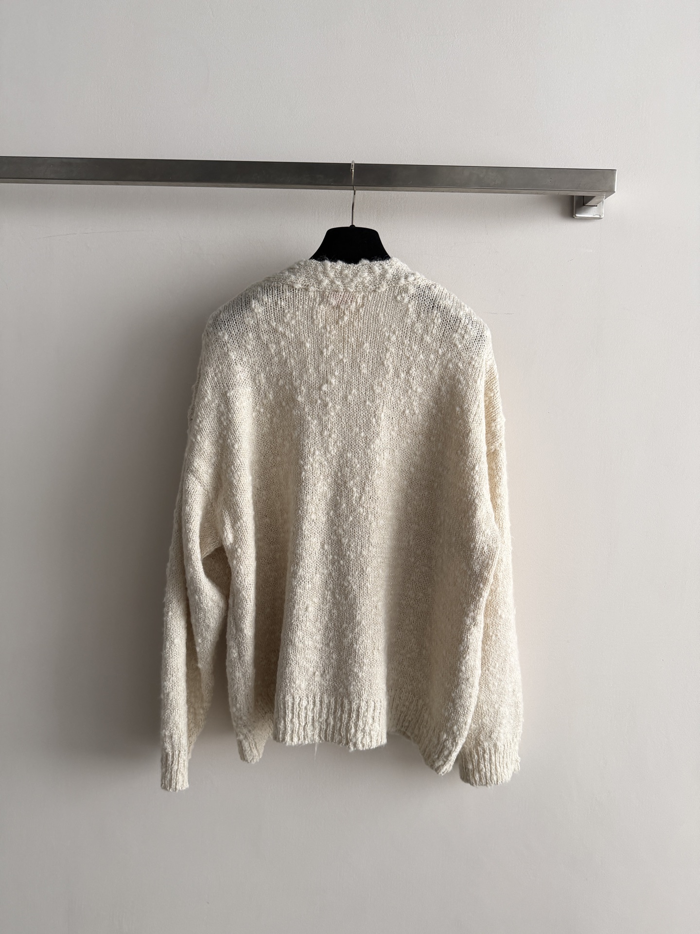 Chanel Ivory Floral Cardigan