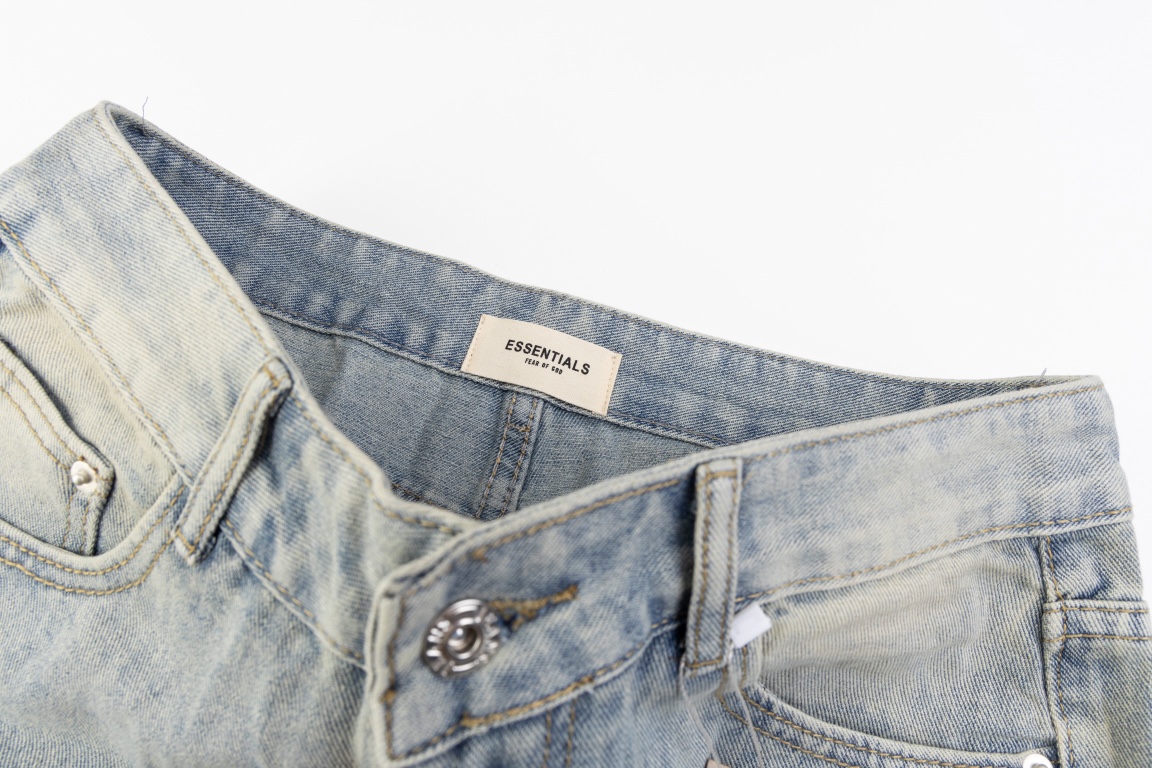 GTR #R12 High-Tech Water-Washing Cowboy Pants for Men and Women - 图片 6