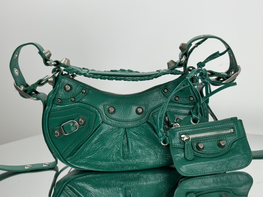 Balenciaga Le Cagole Borse Crossbody & Borse a Tracolla Vendi online
 Verde Tessitura Vintage Moto