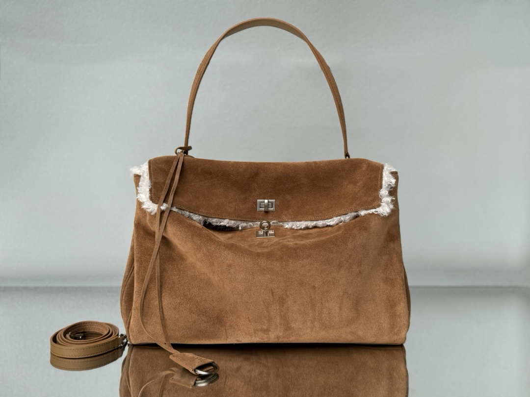 Balenciaga Bags Handbags Brown Chamois Fall/Winter Collection