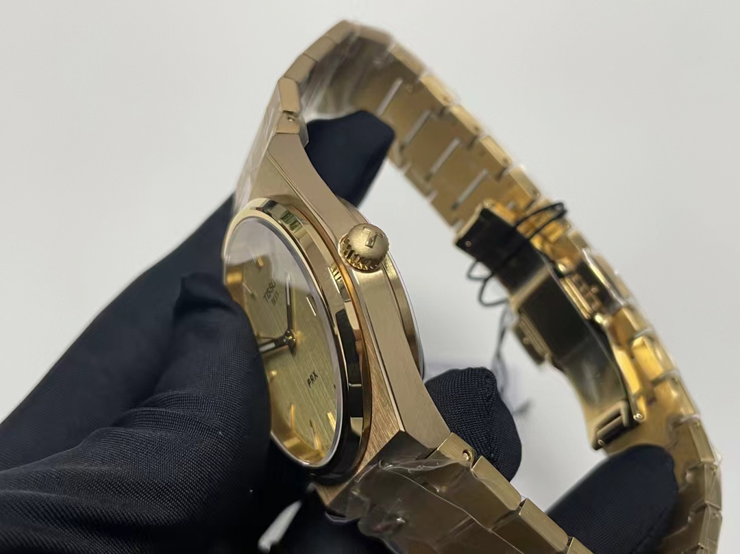 Tissot Classic Series Superplayer PRX Gold PVD Coated Swiss Watch 39.50MM x 40.00MM - 图片 4