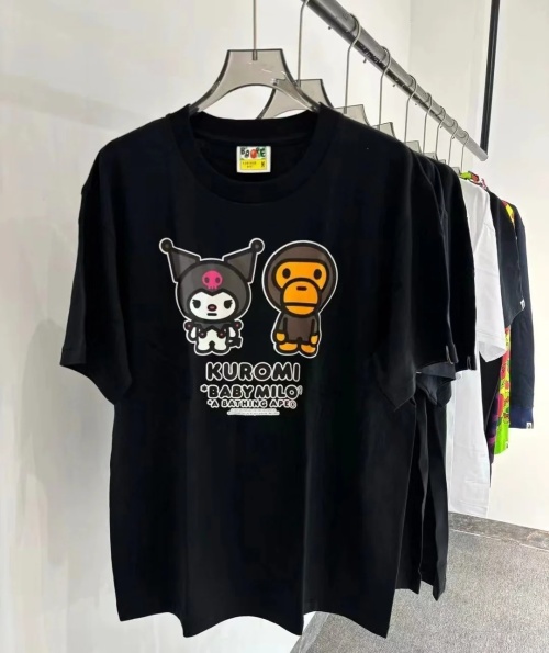 BAPE x Sanrio Kuromi Graphic Print Short Sleeve T-Shirt - FW24 Collection 1 BAPE x Sanrio Kuromi Graphic Print Short Sleeve T-Shirt - FW24 Collection