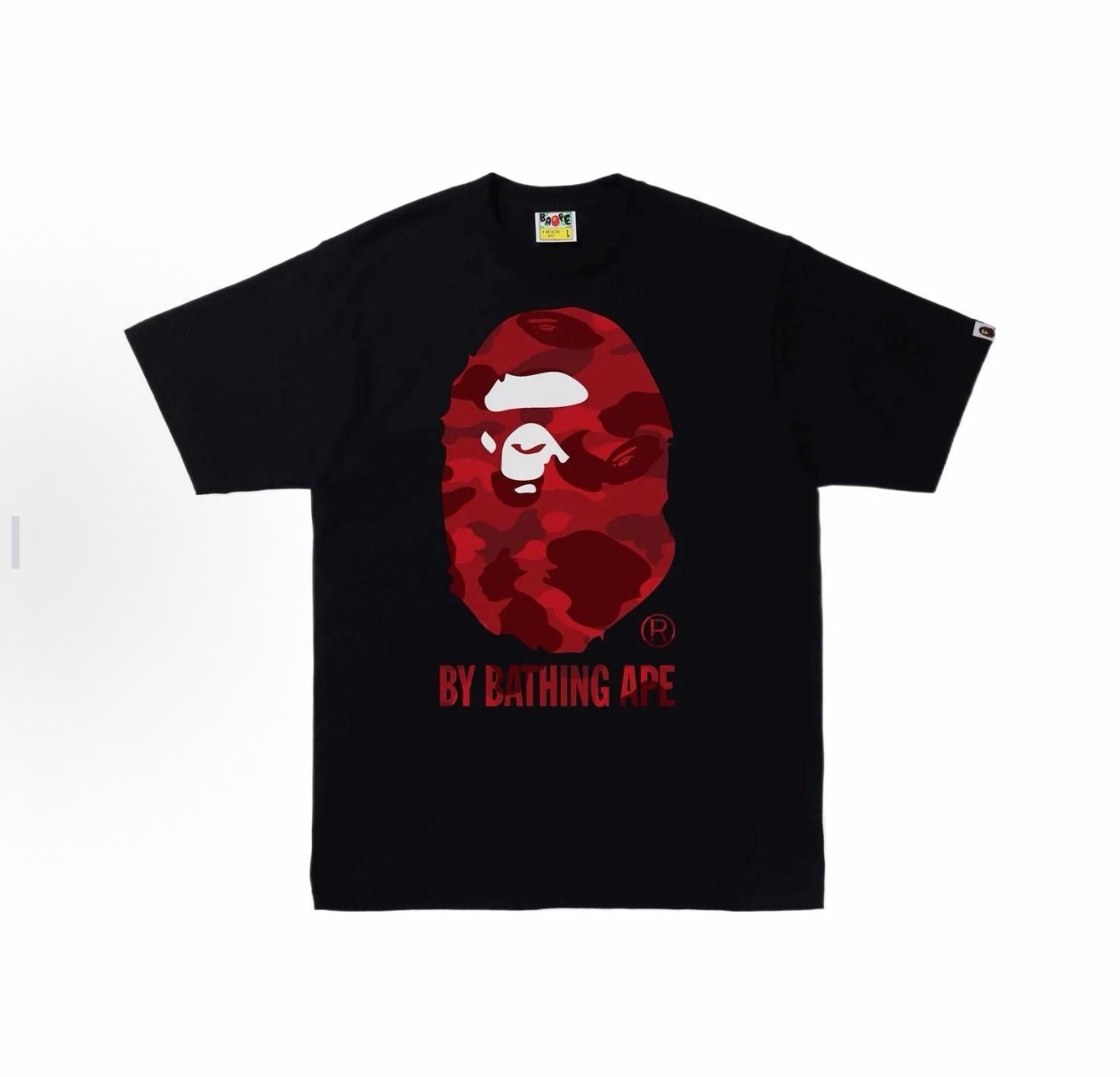 P55

001210款BAPE Color Camo By Bathing Ape Tee 猿人Logo印花圆领短袖T恤 男女同款  码数smlxlxxl 黑蓝，白蓝，黑紫，白紫，黑红，白红