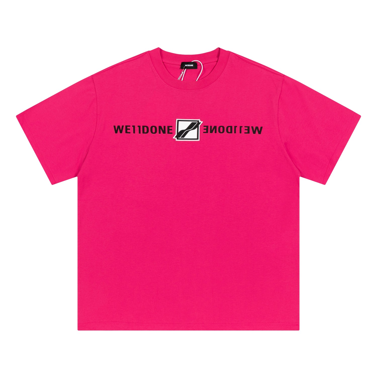 High-Quality WeE11DonE Mirror Badge Silica Glombo T-Shirt with Original Fabric