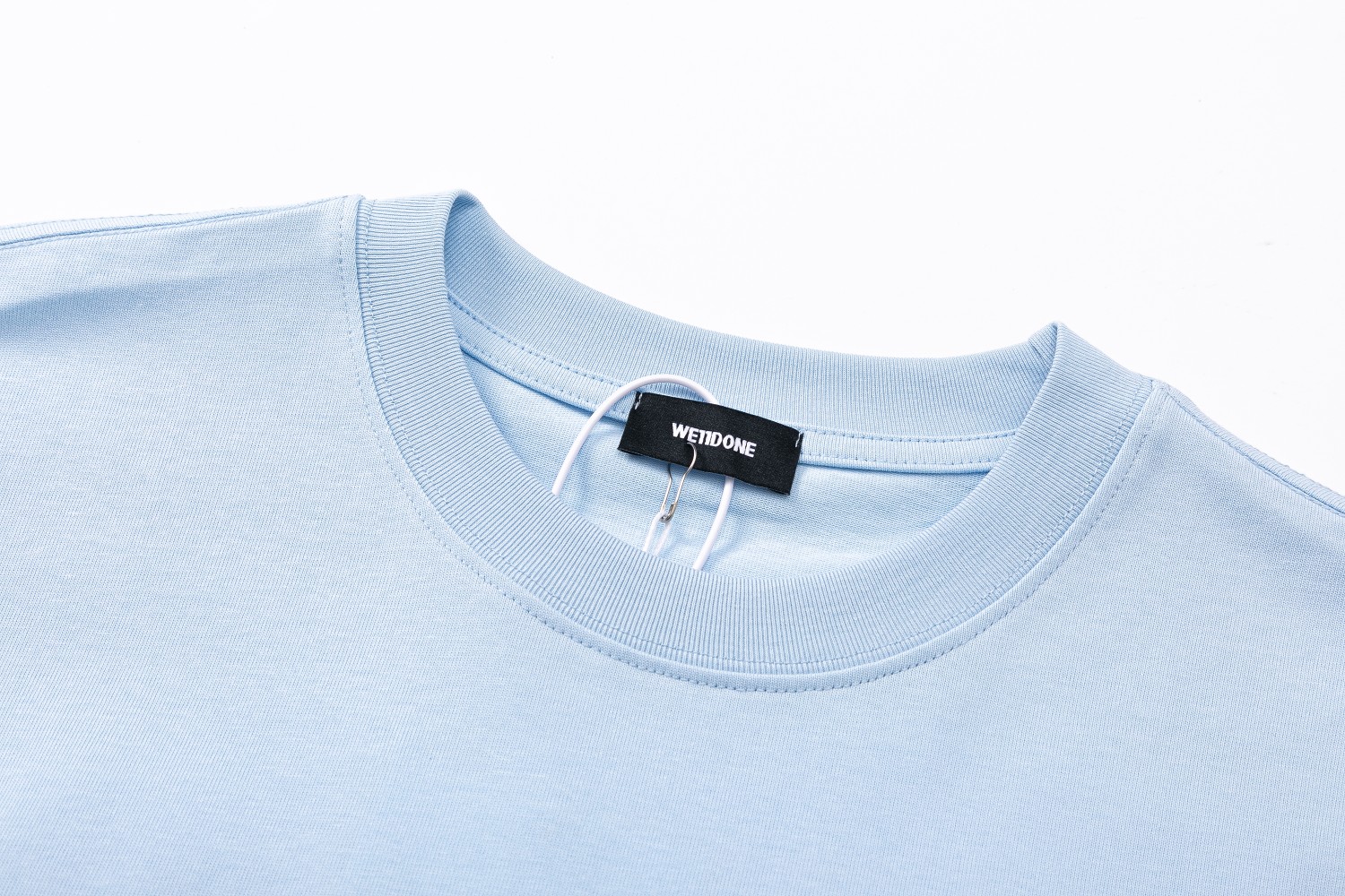 High-Quality Back Sculpted T-Shirts by Wee11Done: 150 💰, 290g Velvet Cotton, Various Colors & Sizes - 图片 5