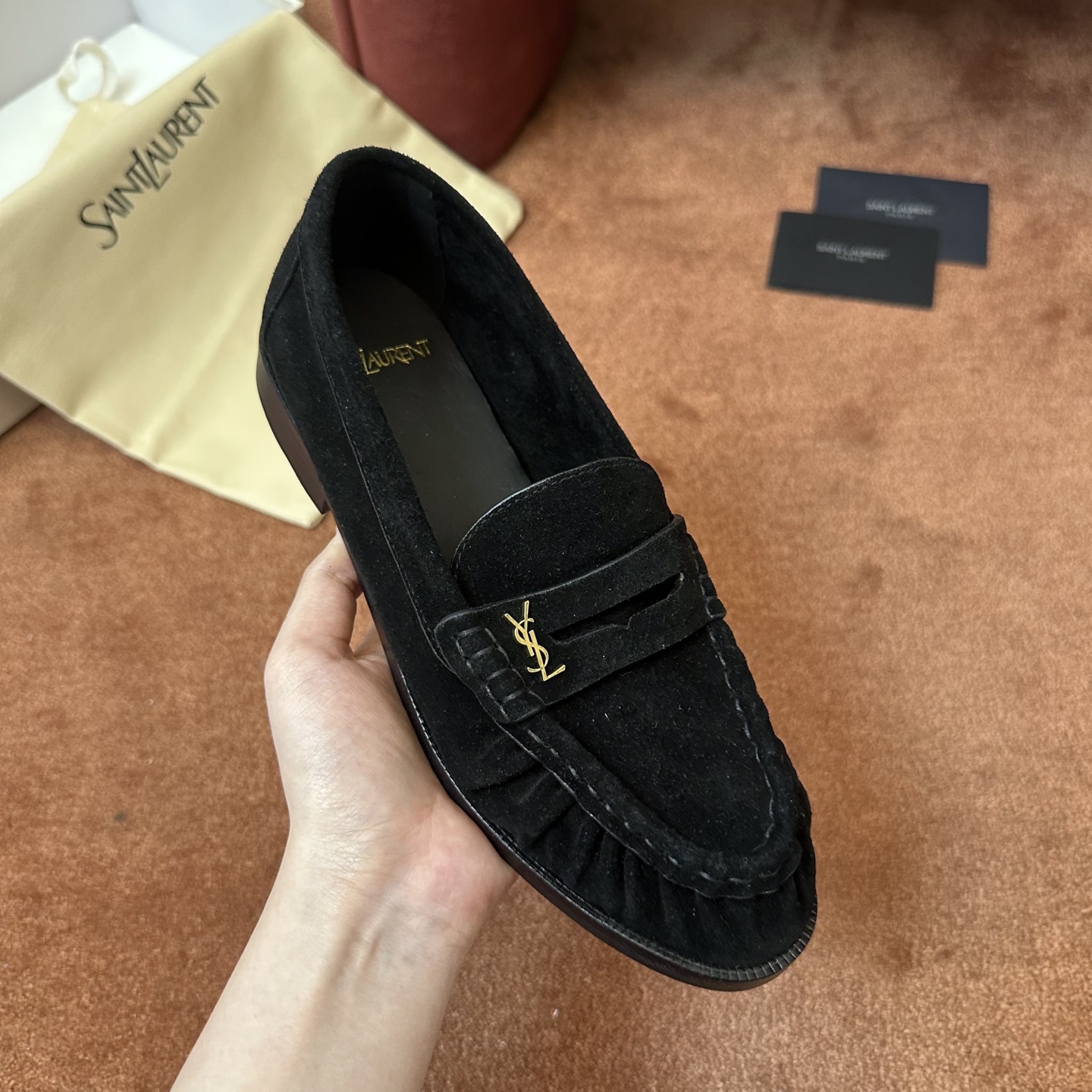 생로랑 YSL 뮬 슬리퍼 108303 이미지 3