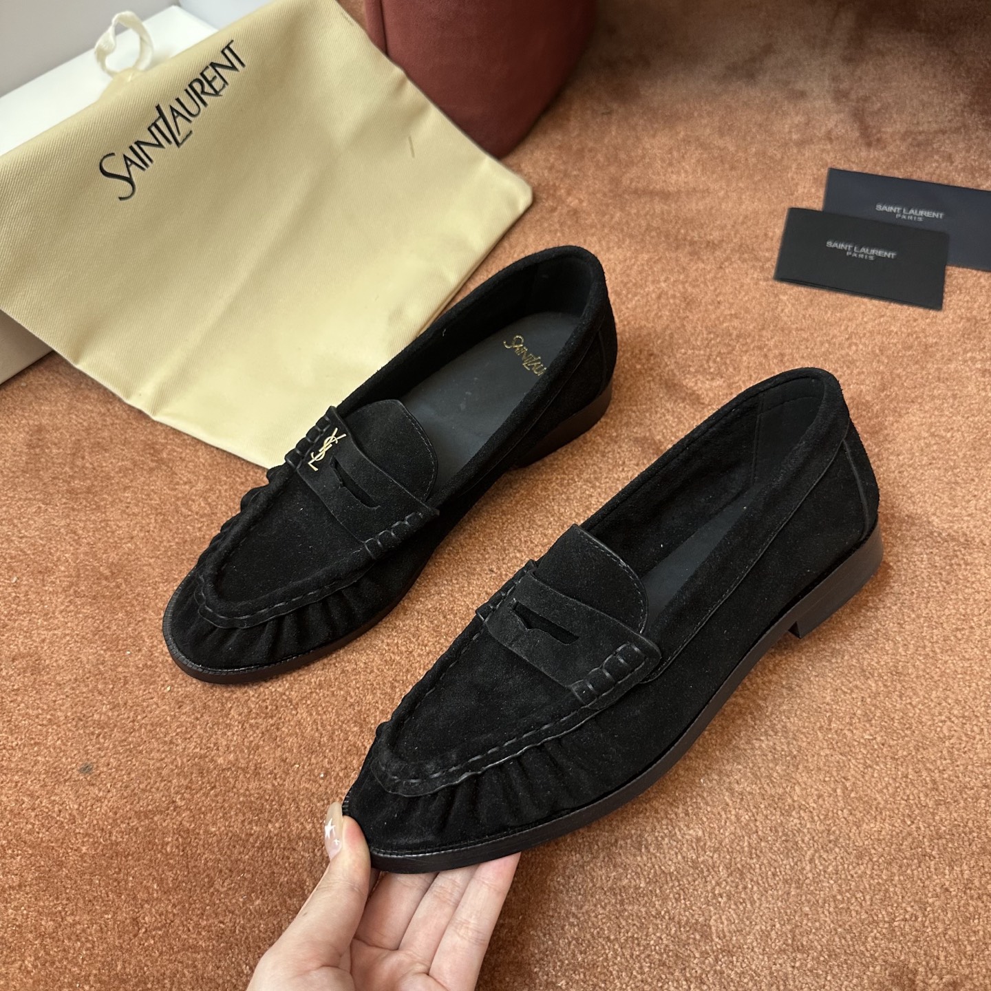 생로랑 YSL 뮬 슬리퍼 108303 이미지 6