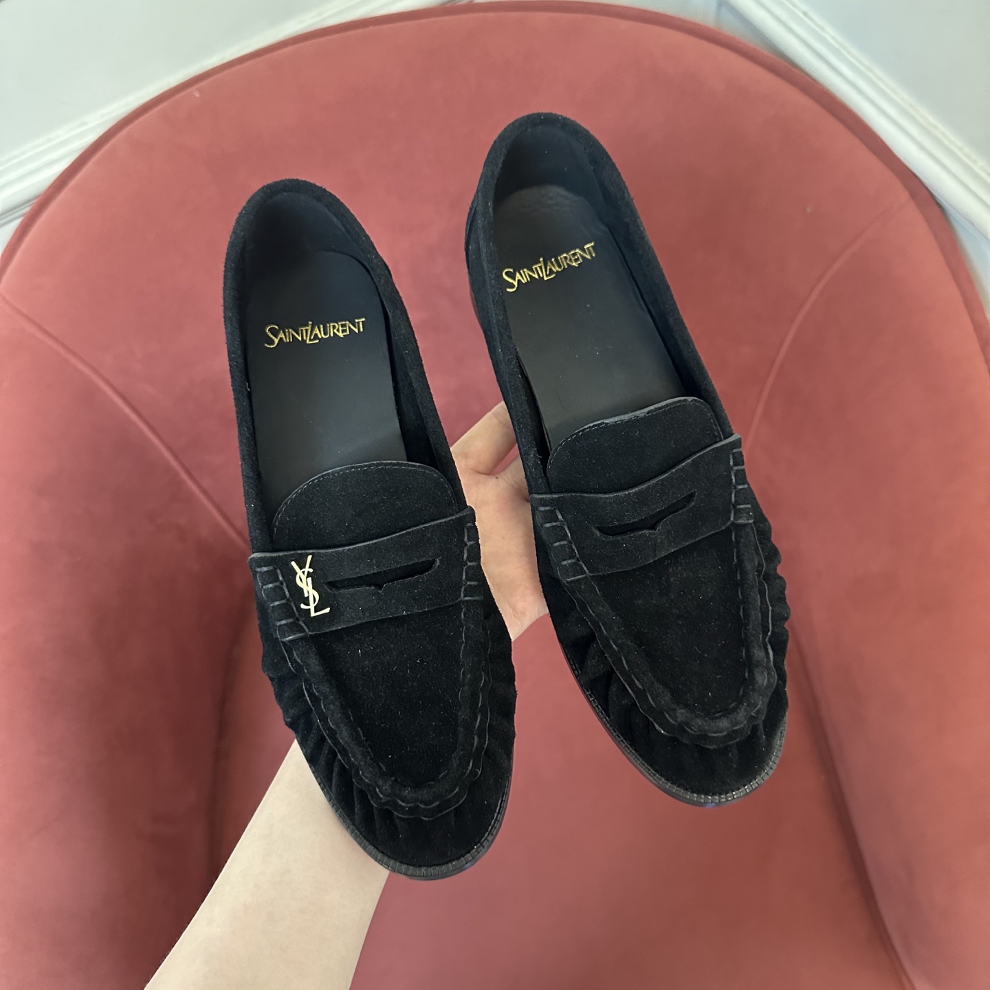 생로랑 YSL 뮬 슬리퍼 108303 이미지 8