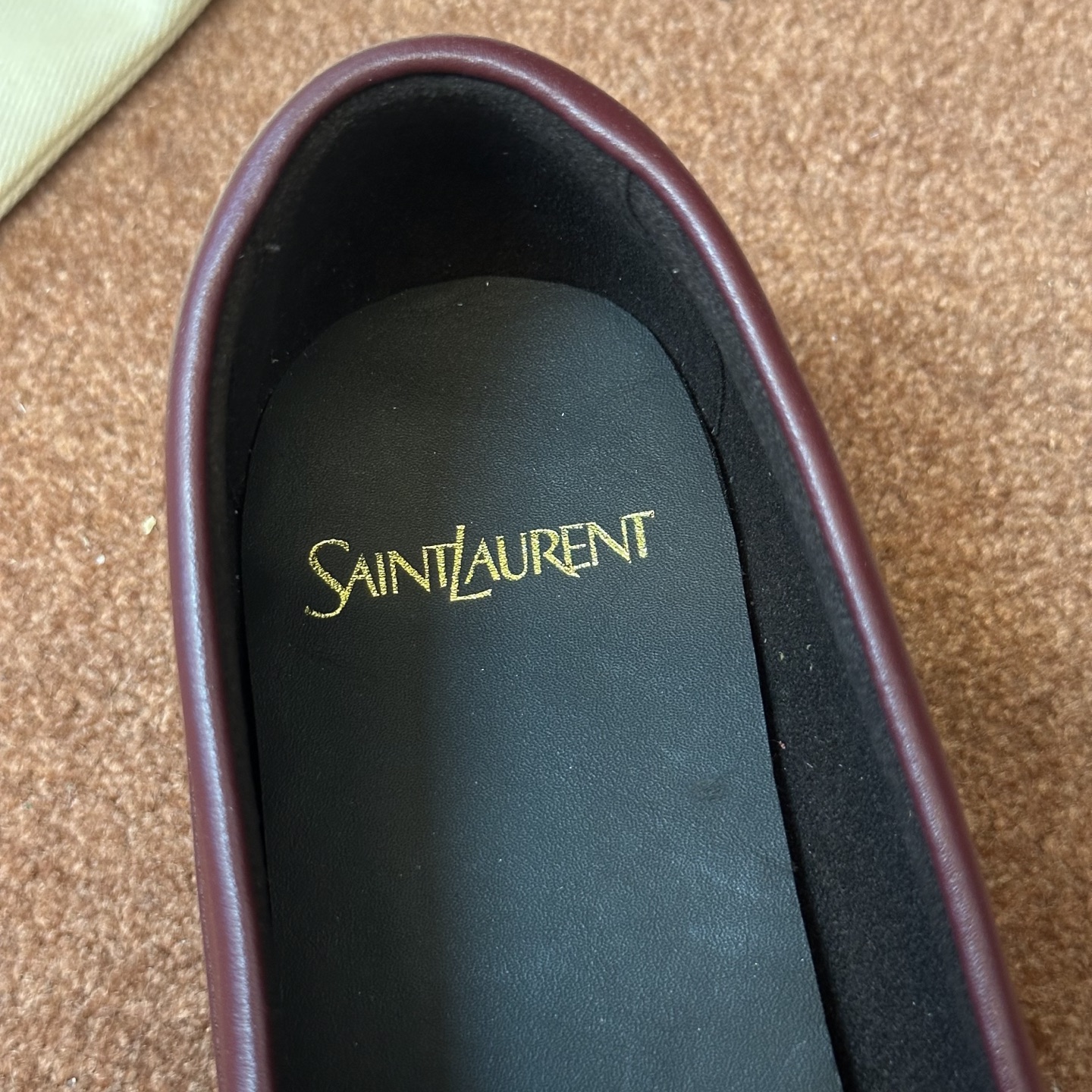 생로랑 YSL 장어가죽 뮬 108298 이미지 4