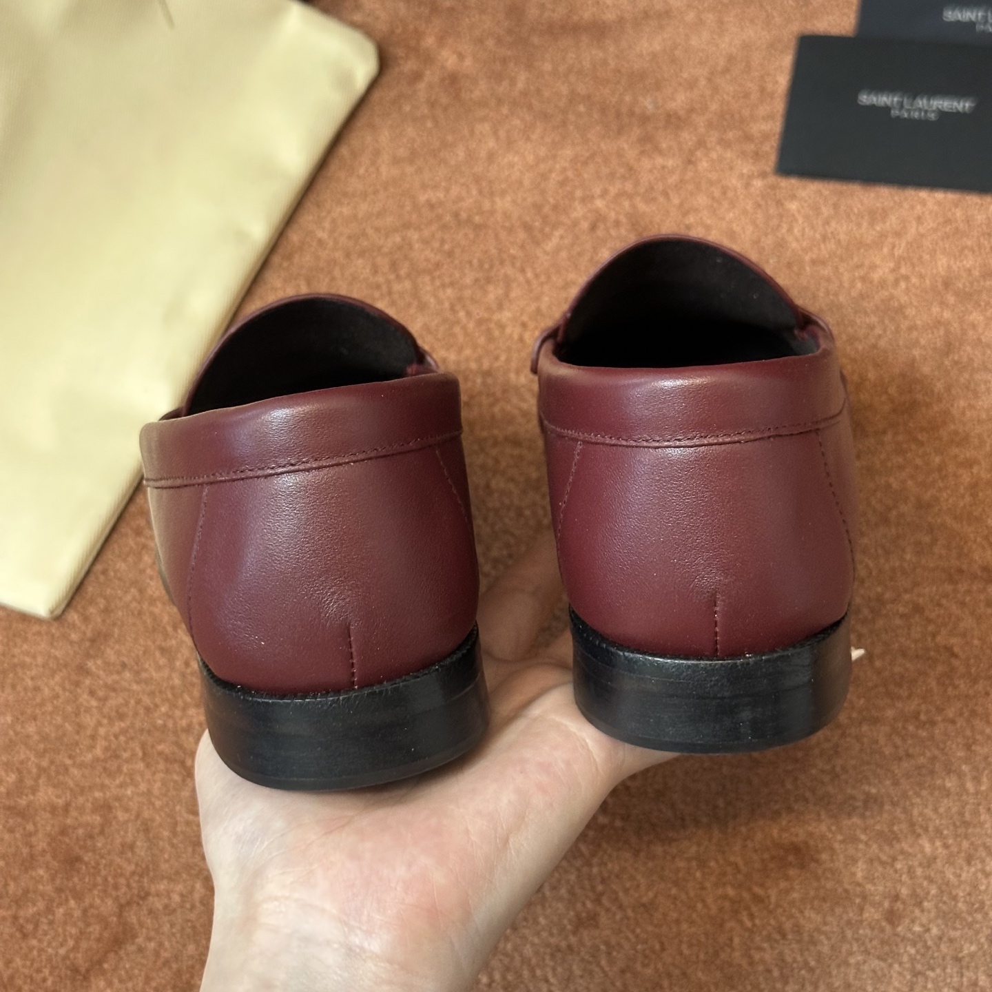 생로랑 YSL 장어가죽 뮬 108298 이미지 8