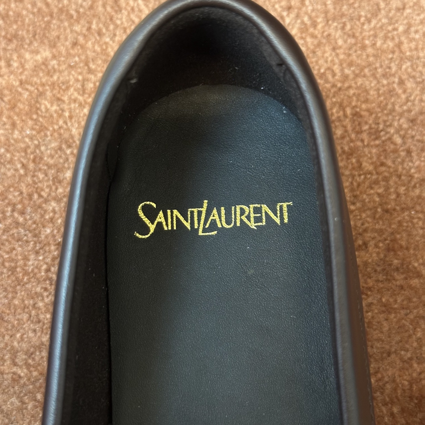 생로랑 YSL 앞코 덮인 뮬 108295 이미지 6