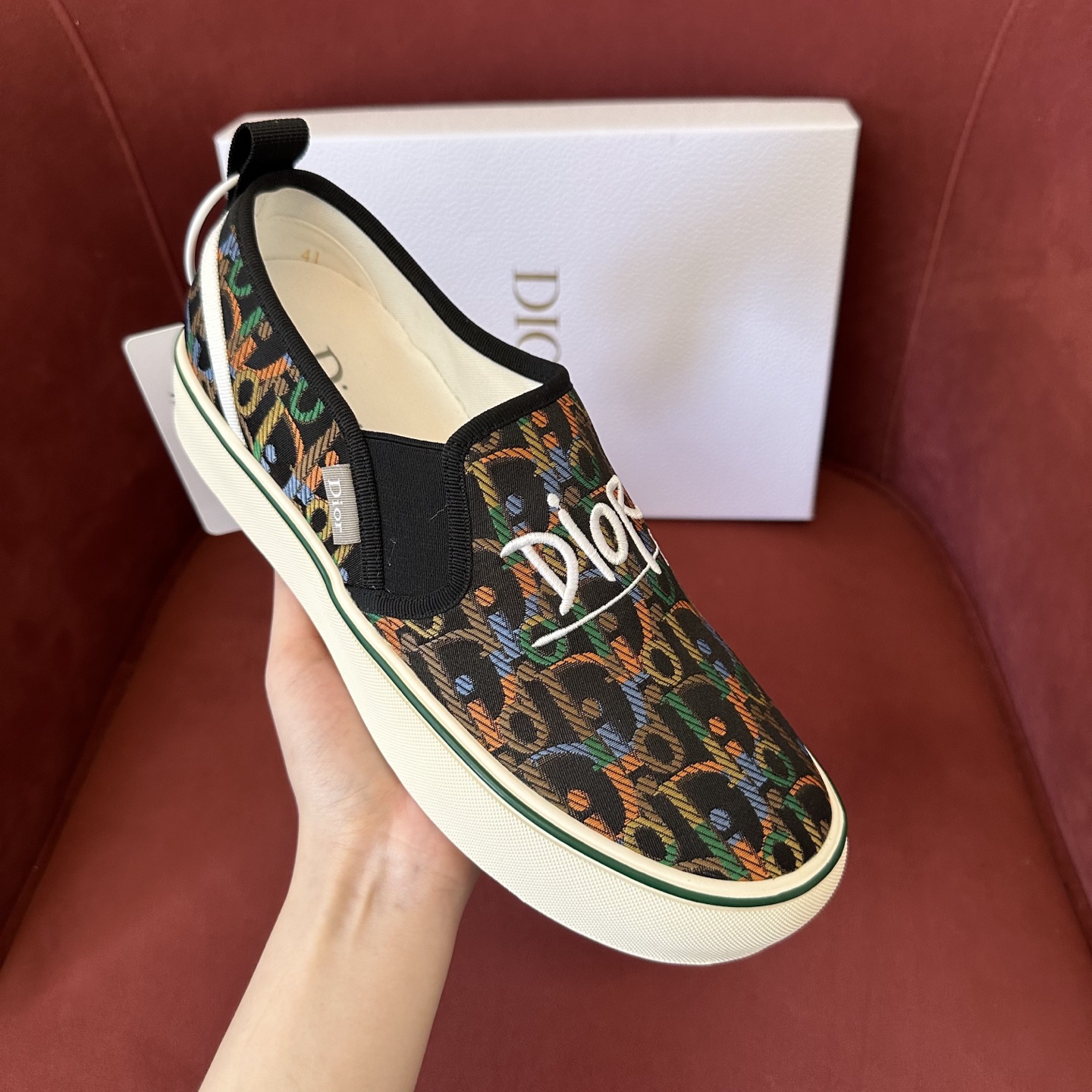 디올 솔라(Dior Solar) 슬립온 스니커즈 상세 이미지 4