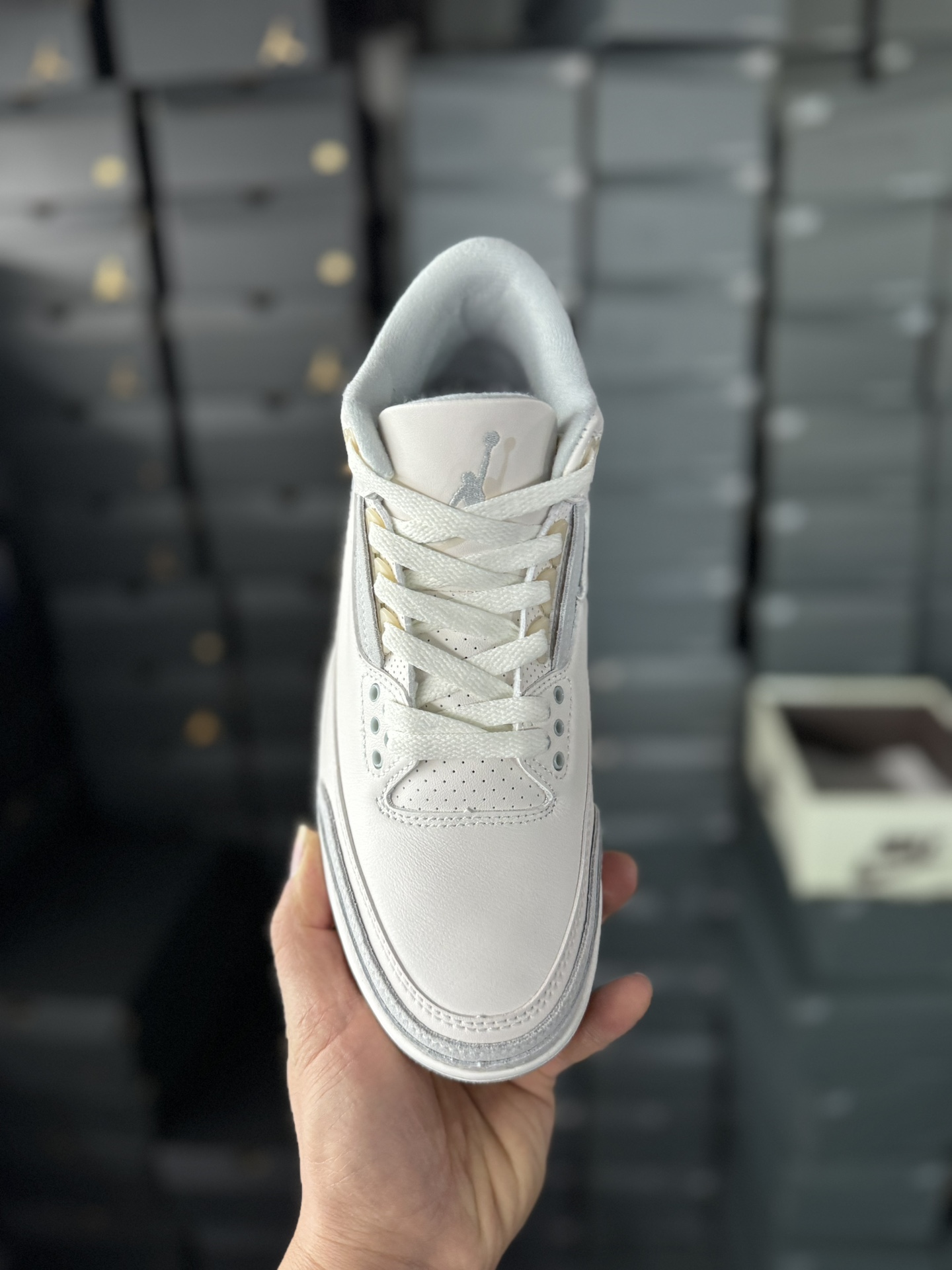 全新X版头层呐帕皮极致高端Air Jordan AJ3 Craft FJ9479-100