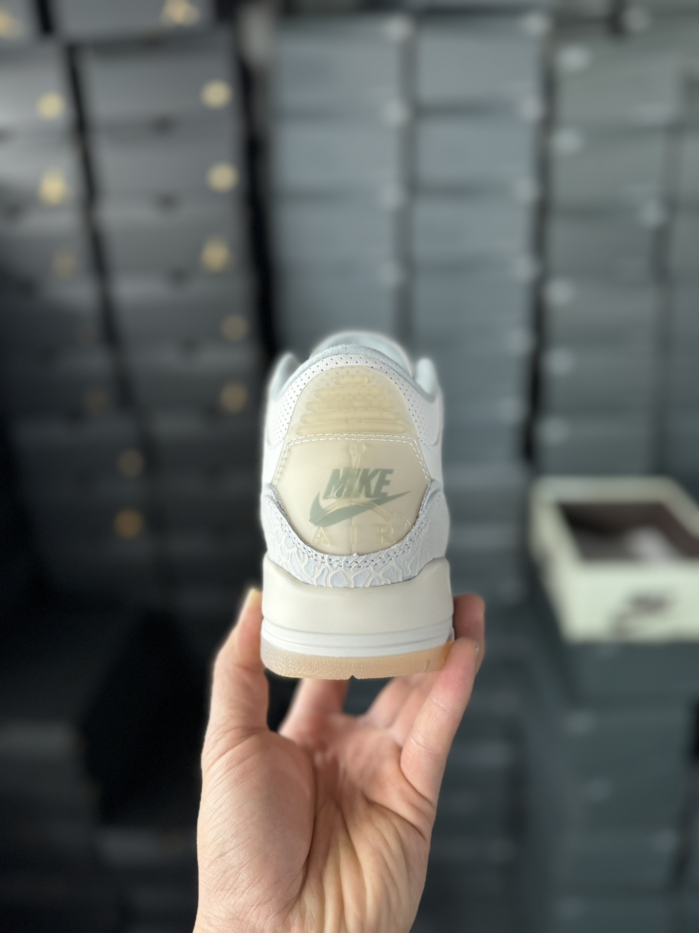 全新X版头层呐帕皮极致高端Air Jordan AJ3 Craft FJ9479-100