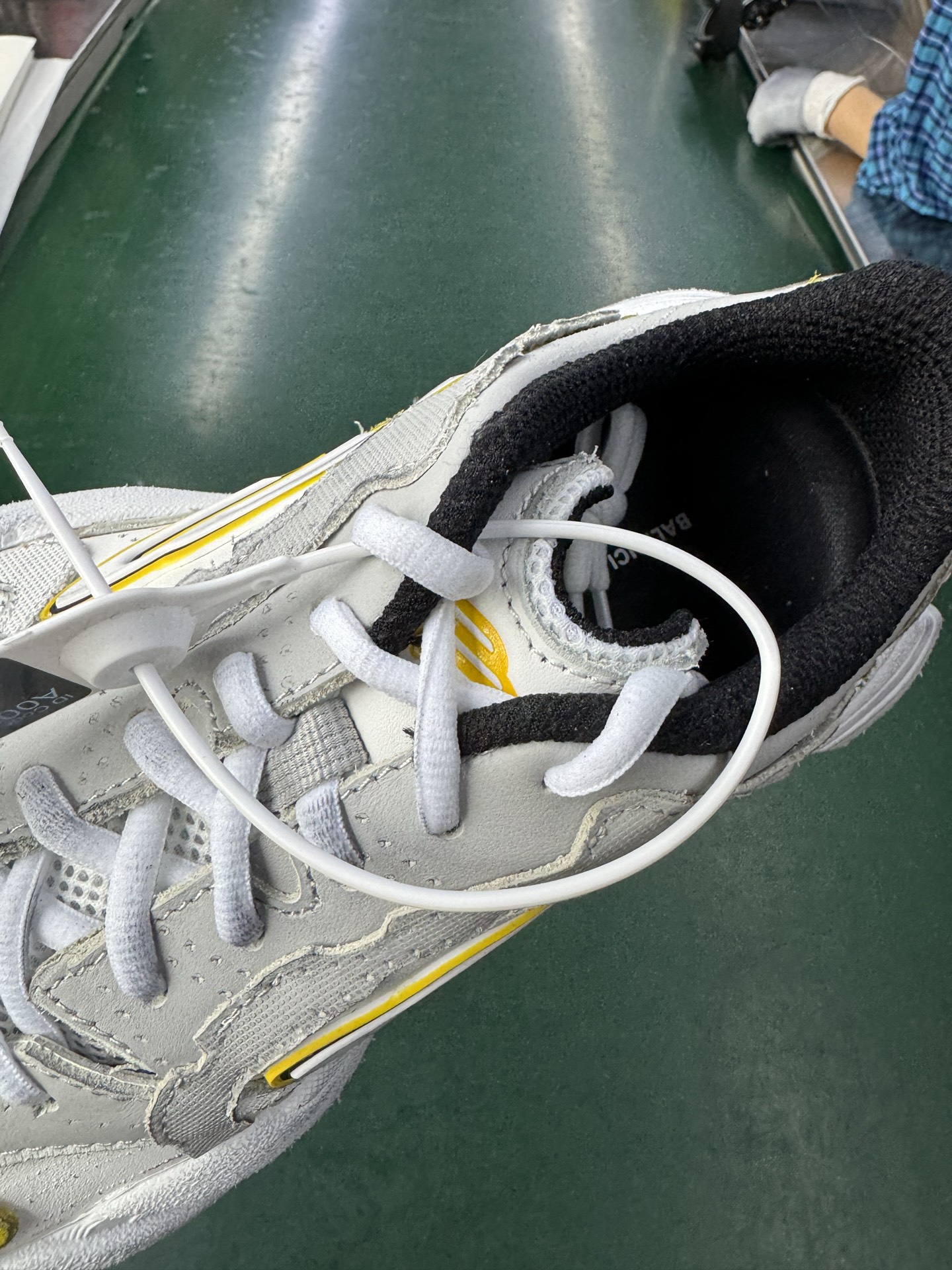 P400 新品VG版全头层17代Balenciaga Monday 巴黎世家牛皮革圆头系带低帮生活休闲鞋