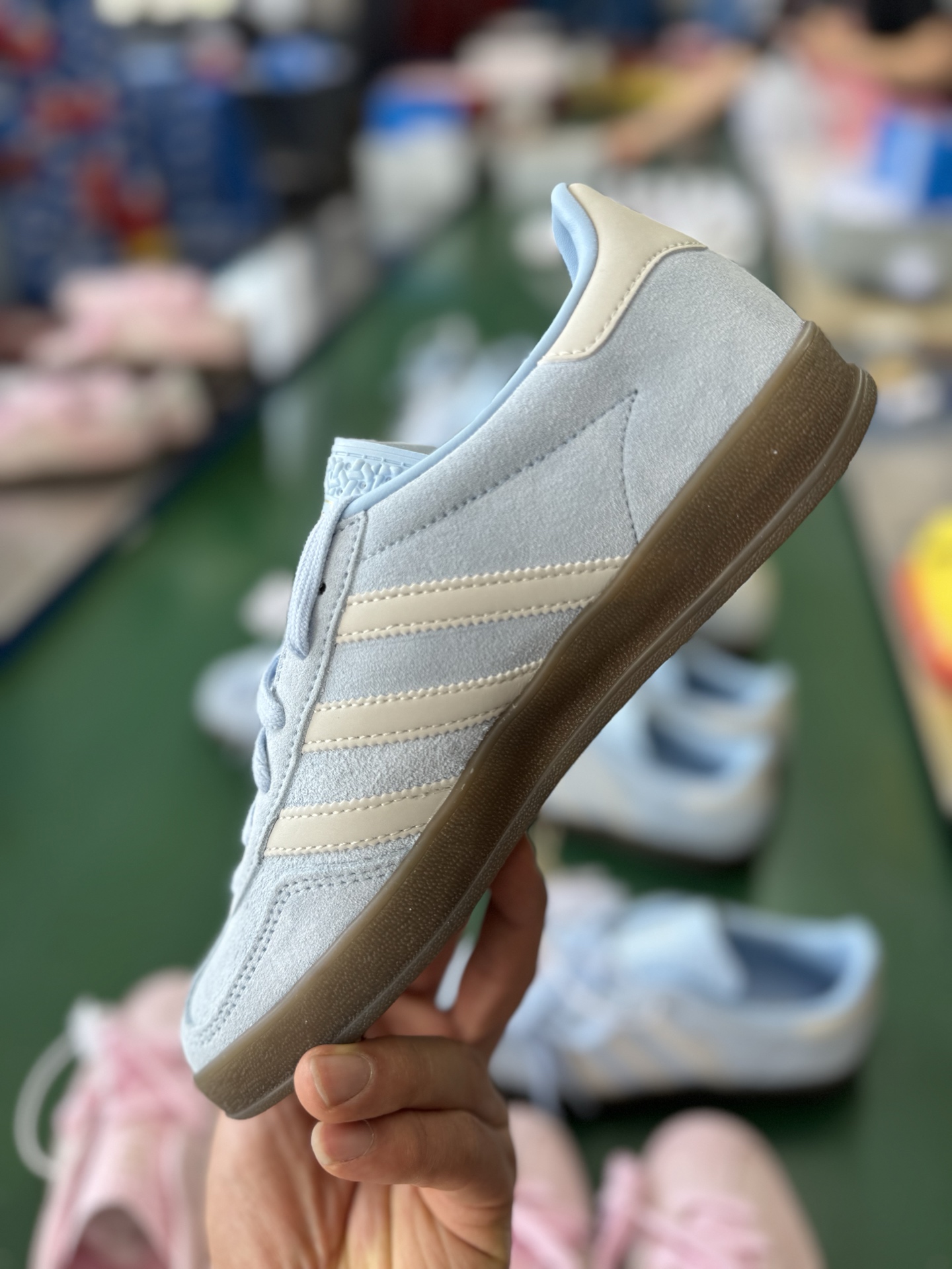 CS版本Adidas Originals Gazelle Indoor 三叶草复古休闲防滑耐磨低帮板鞋 JI2717